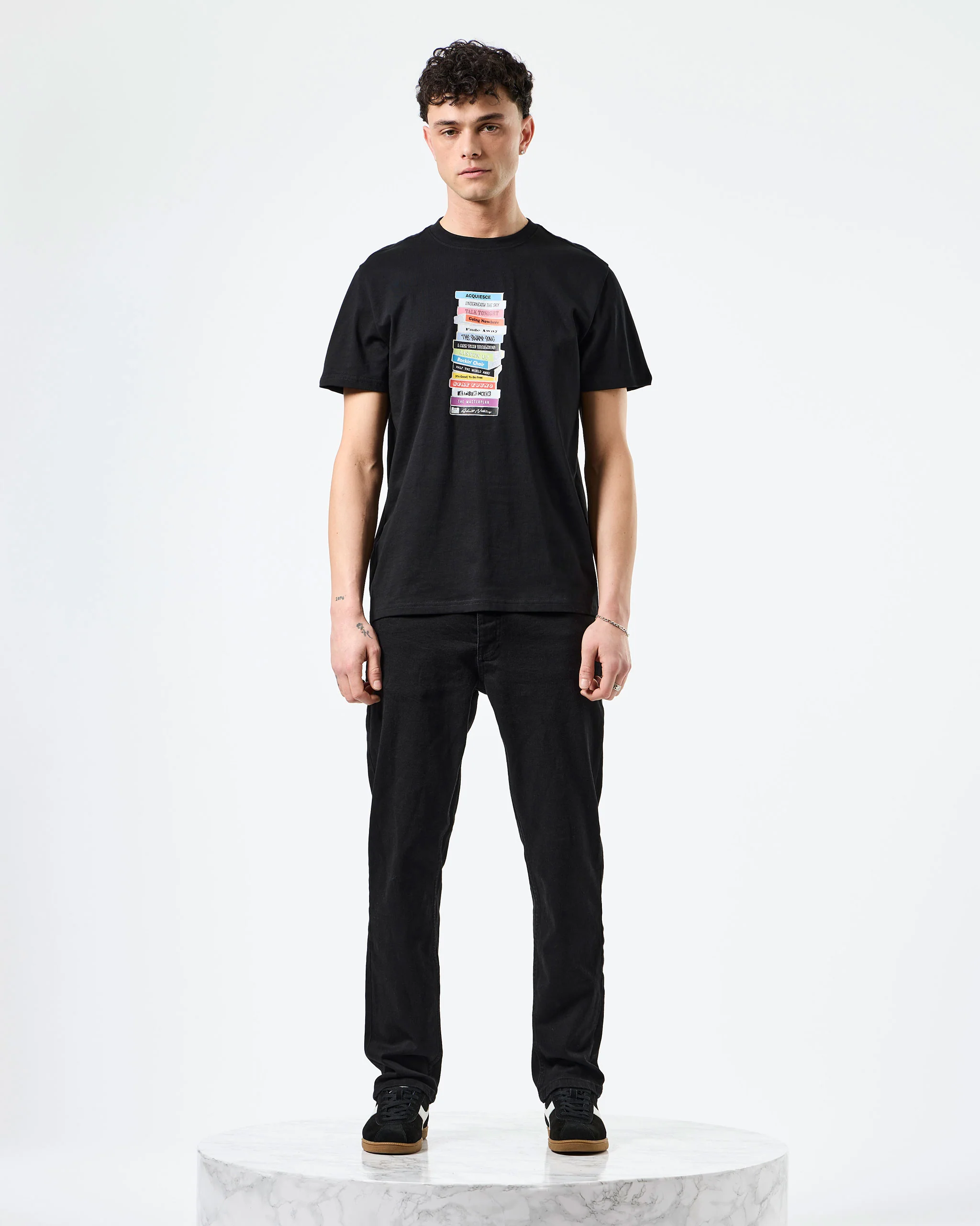 1995 B-Sides Graphic T-Shirt Black - Image 2