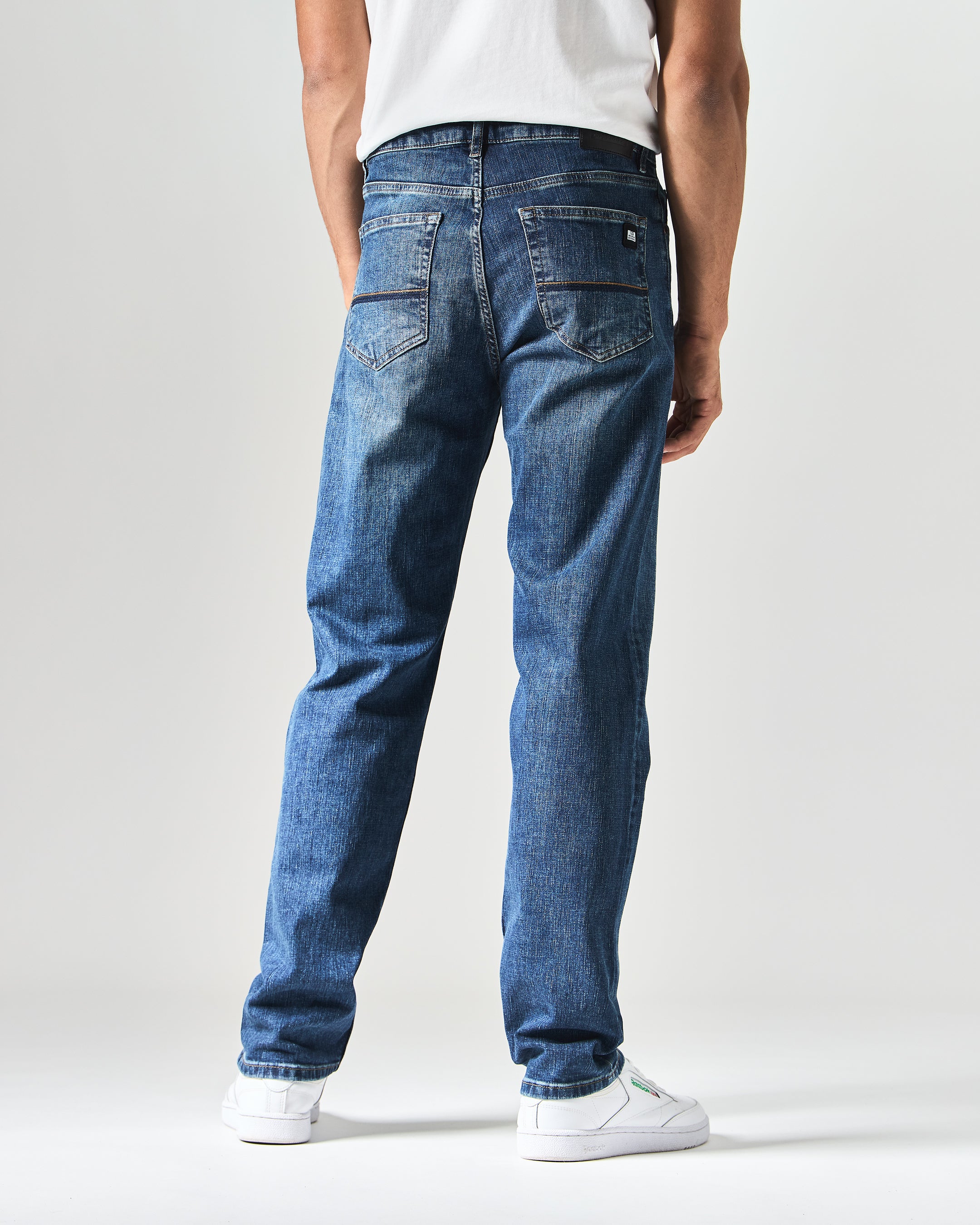444 Easy Washed Vintage Denim Jeans - Image 4