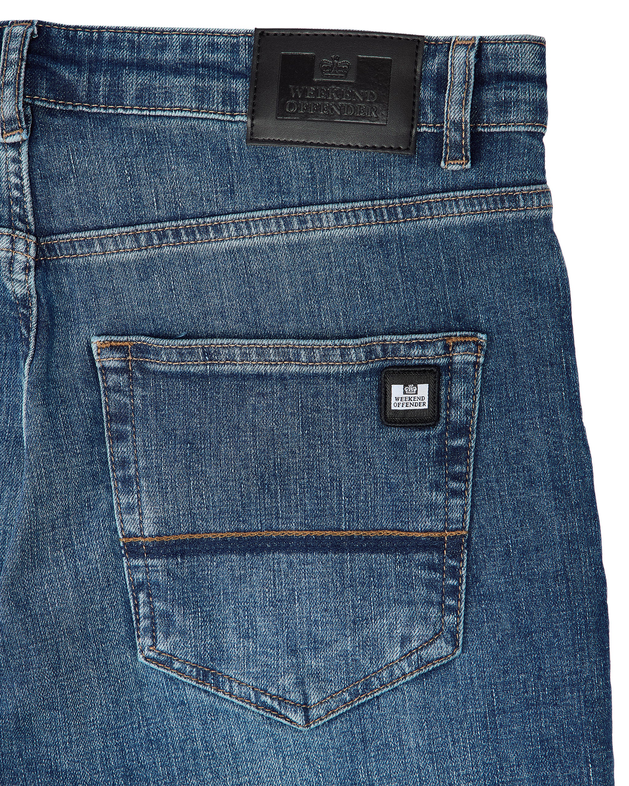 444 Easy Washed Vintage Denim Jeans - Image 5