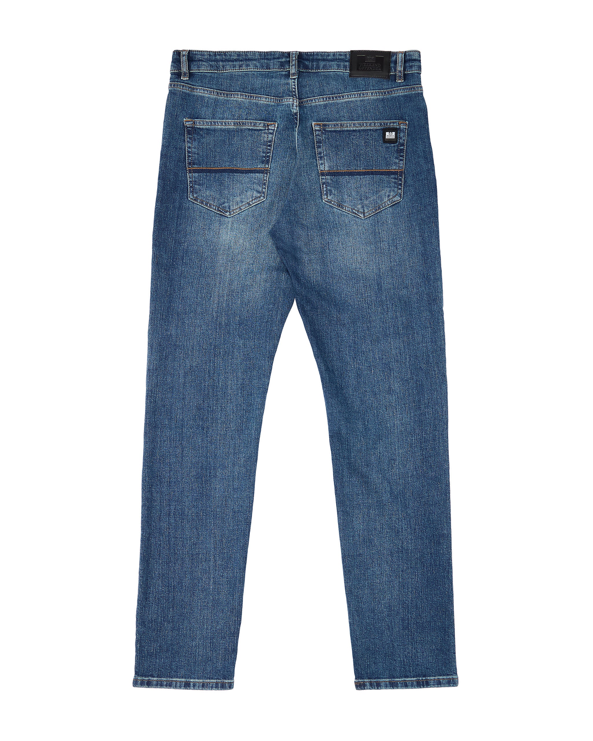 444 Tapered Washed Vintage Denim Jeans - Image 2