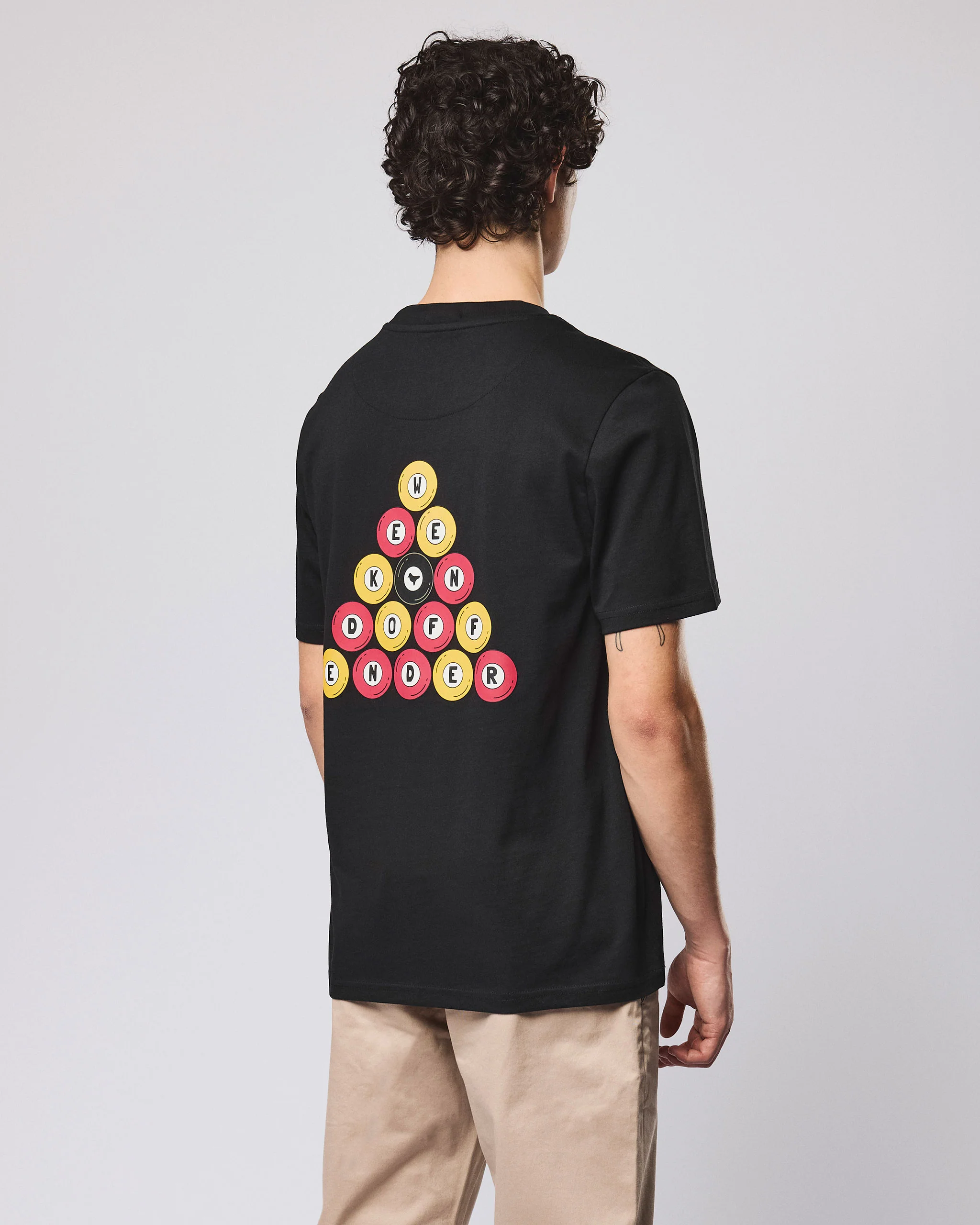 8 Ball Graphic T-Shirt Black - Image 6