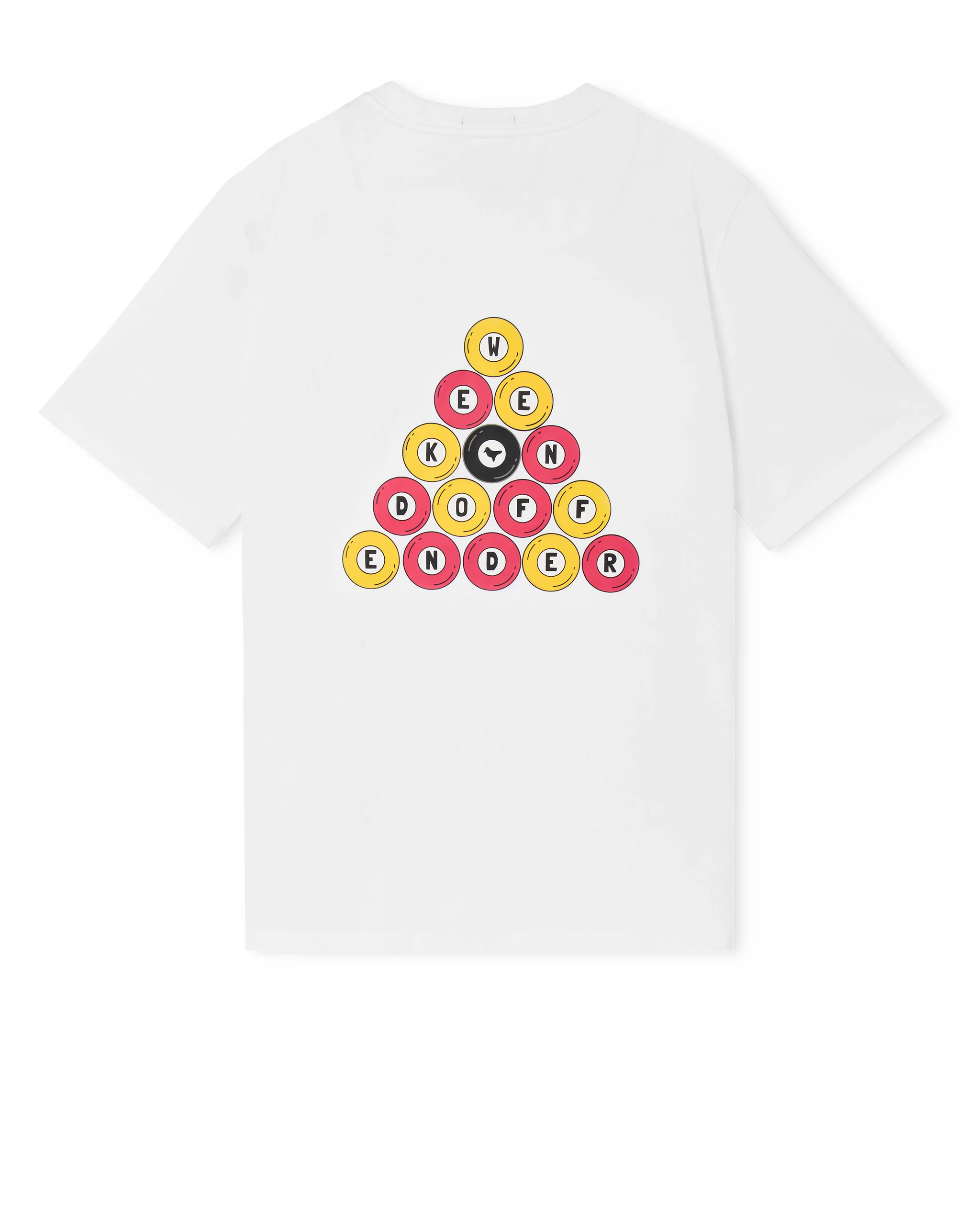 8 Ball Graphic T-Shirt White - Image 2