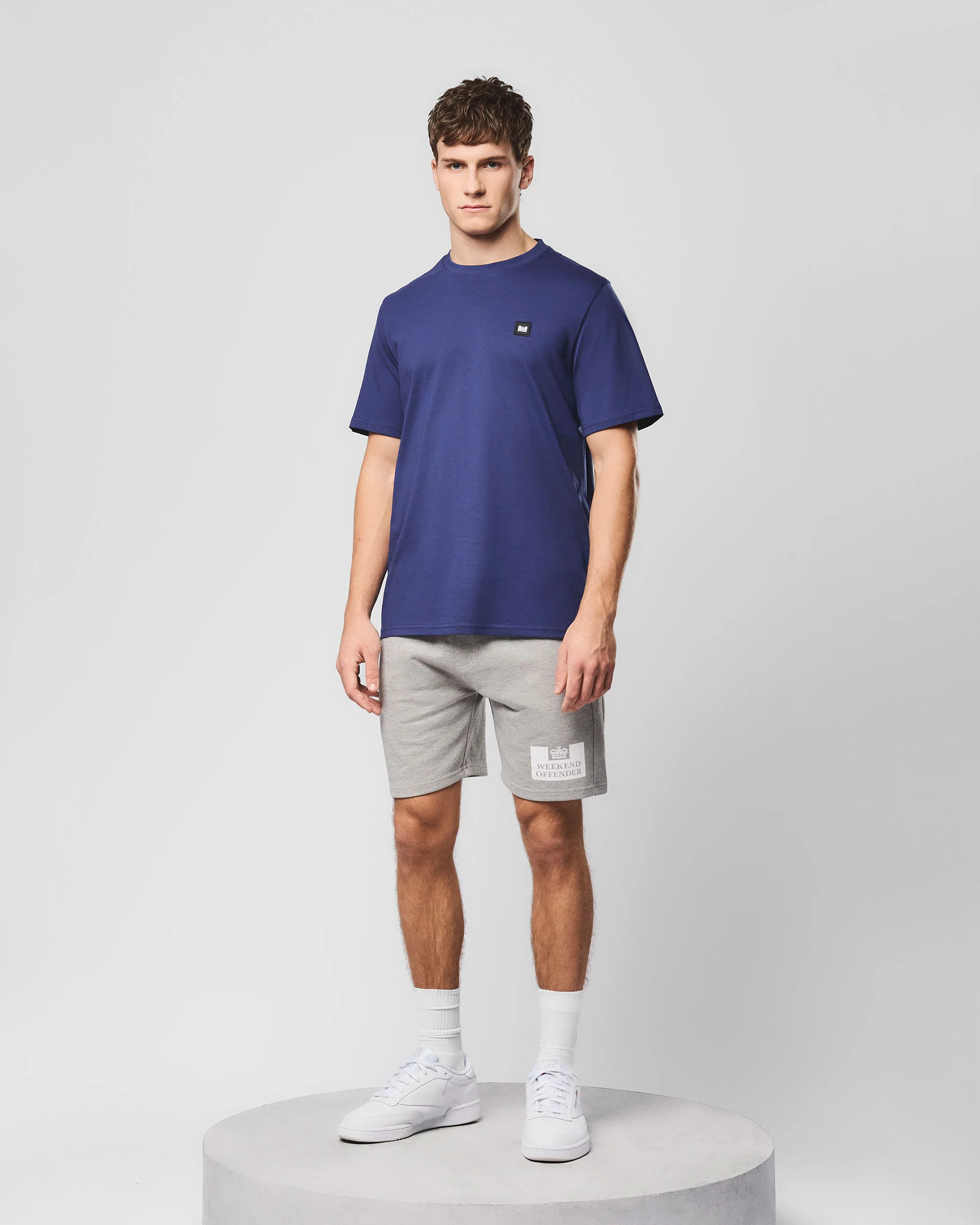 Action Classic Shorts Grey Marl - Image 2
