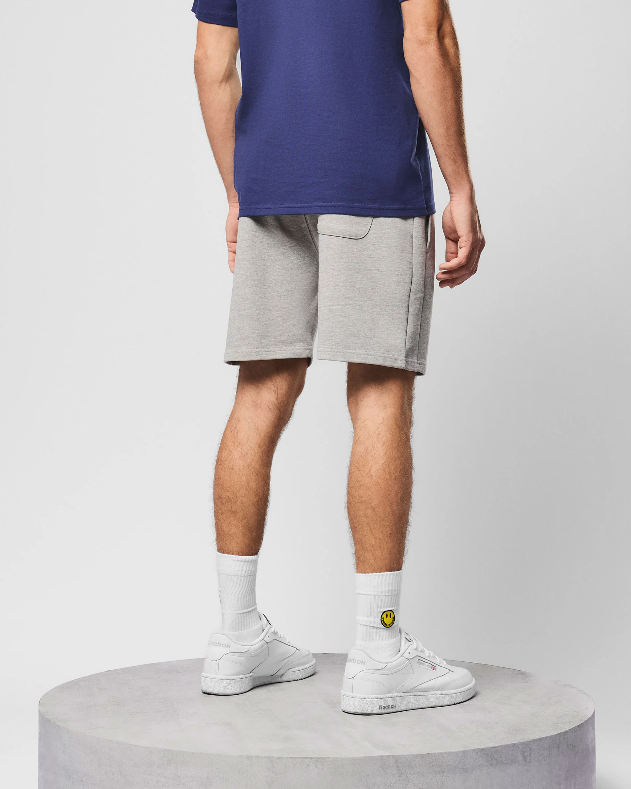Action Classic Shorts Grey Marl - Image 4