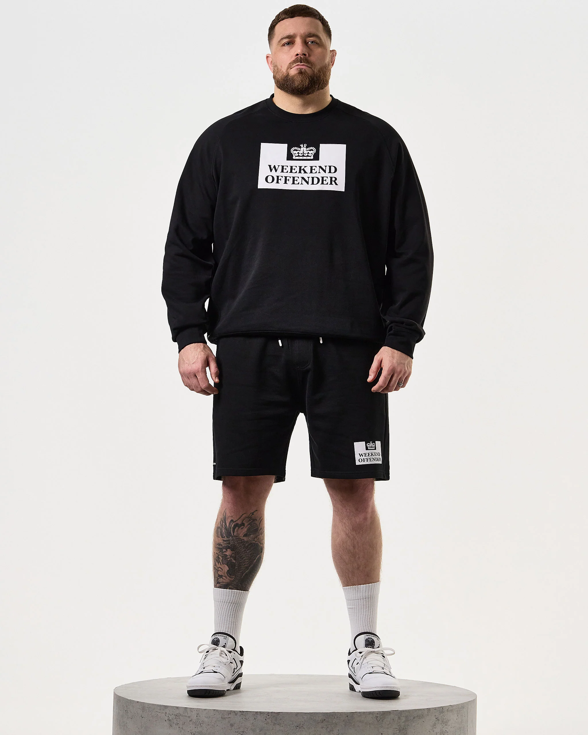 Plus Size - Action Classic Shorts Black - Image 2
