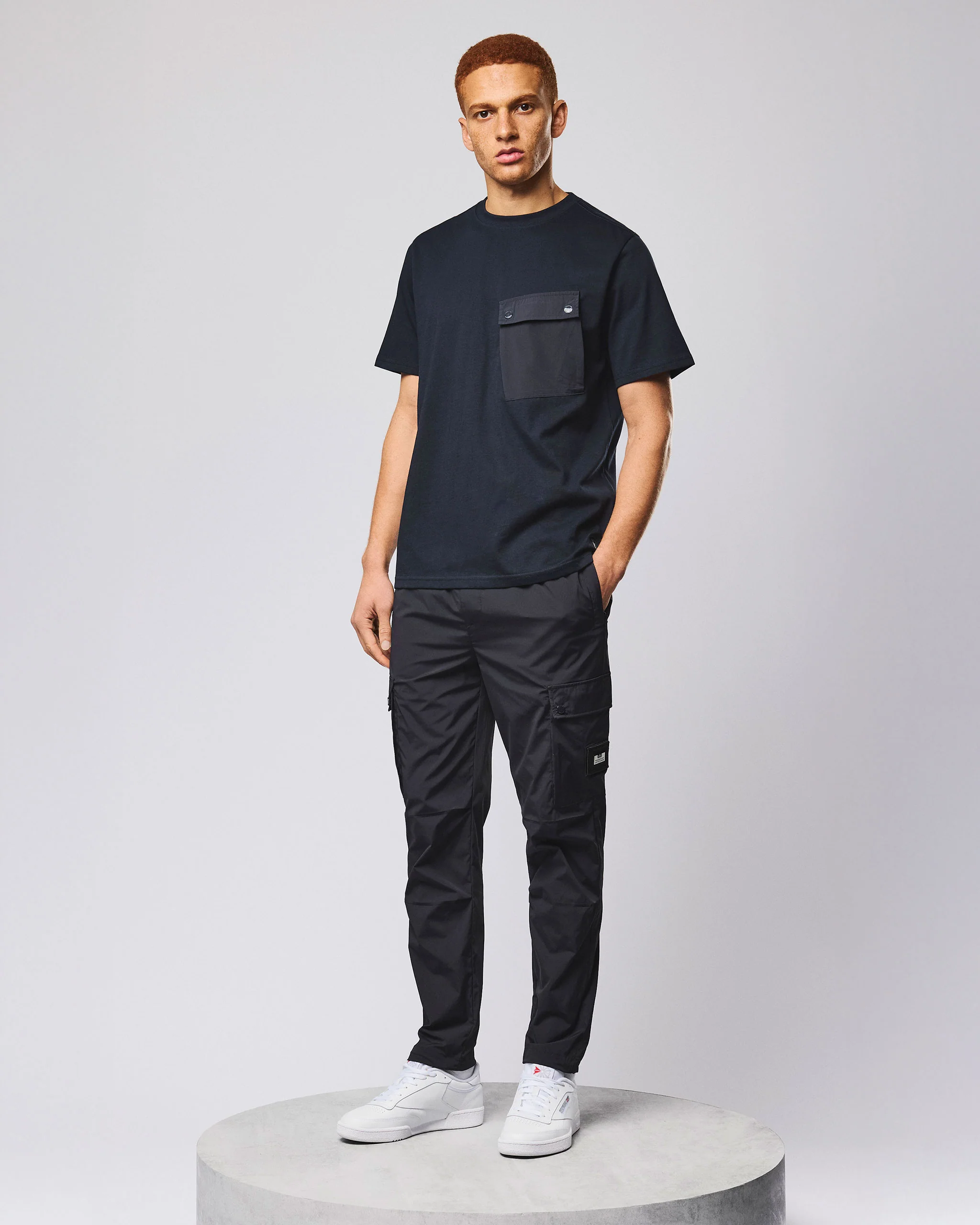 Adrar T-Shirt Navy - Image 2