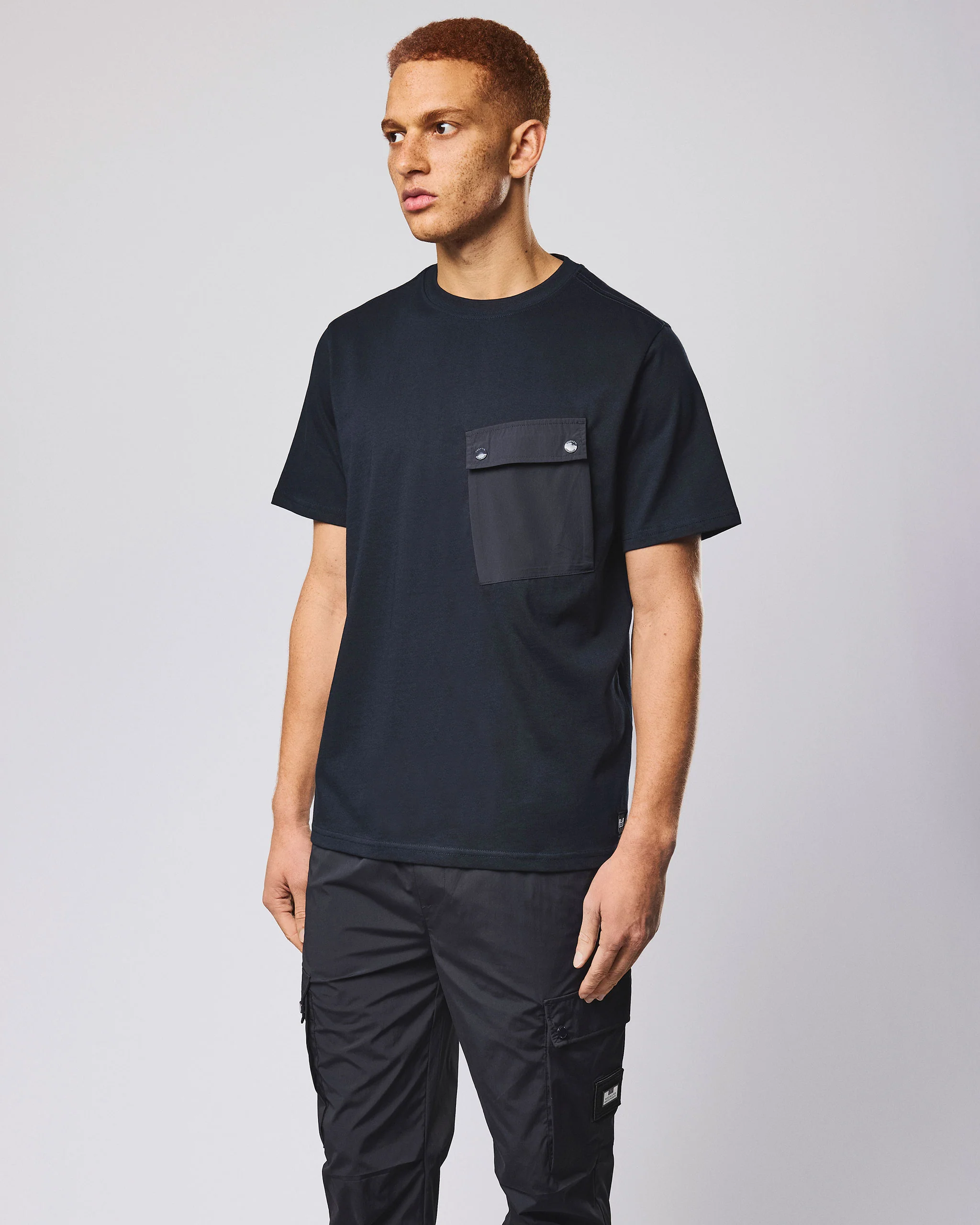 Adrar T-Shirt Navy - Image 3