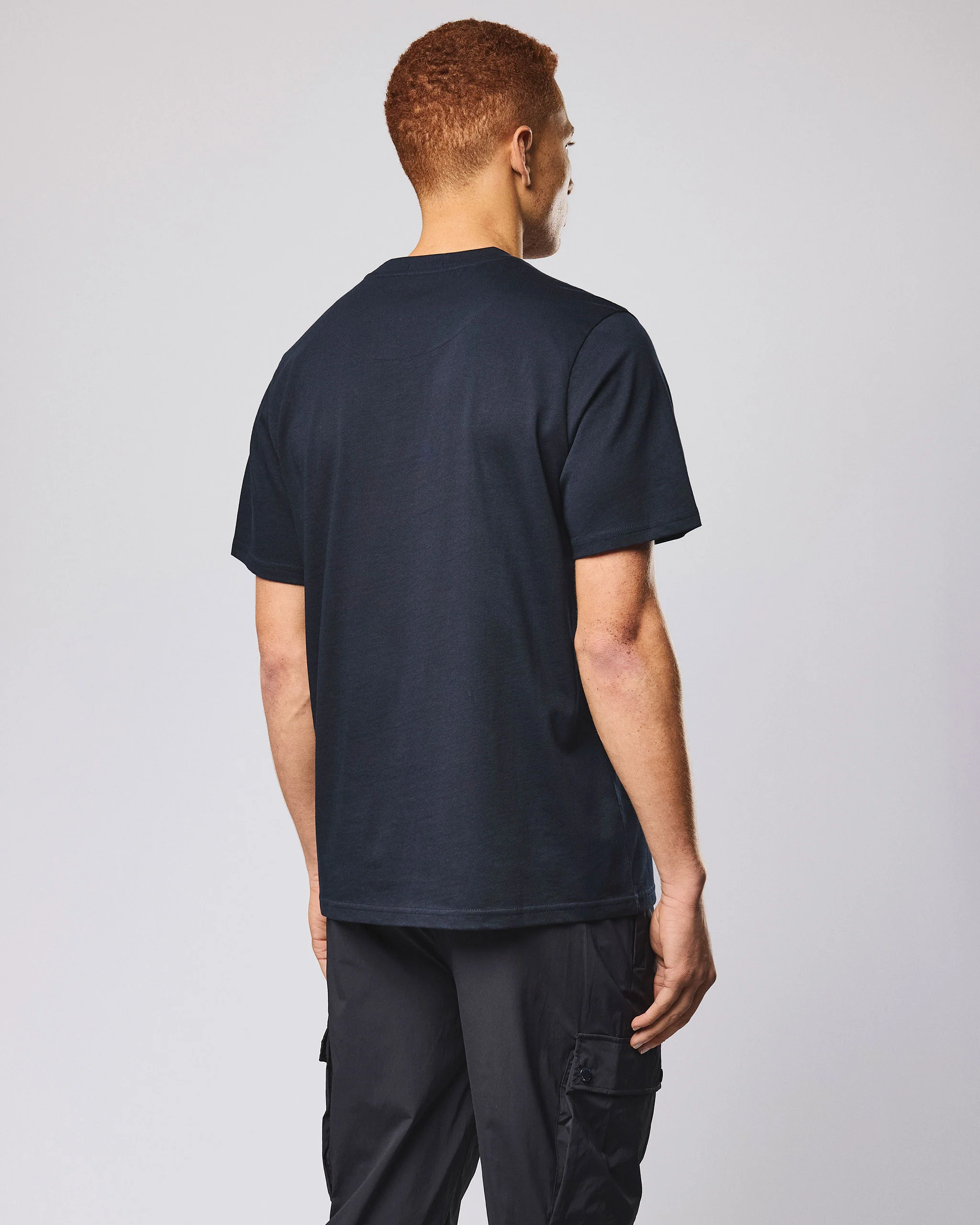 Adrar T-Shirt Navy - Image 4