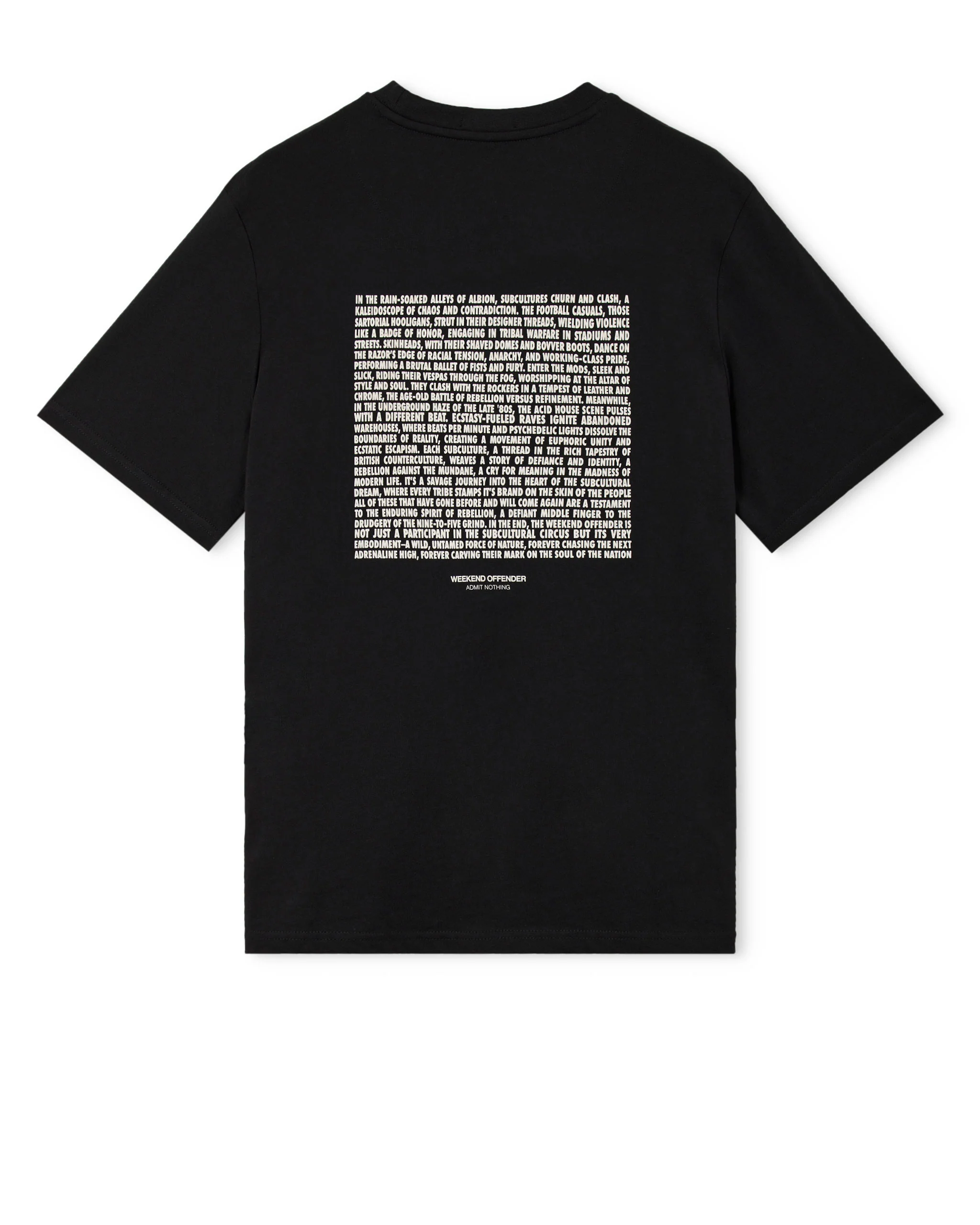 Albion Graphic T-Shirt Black - Image 2