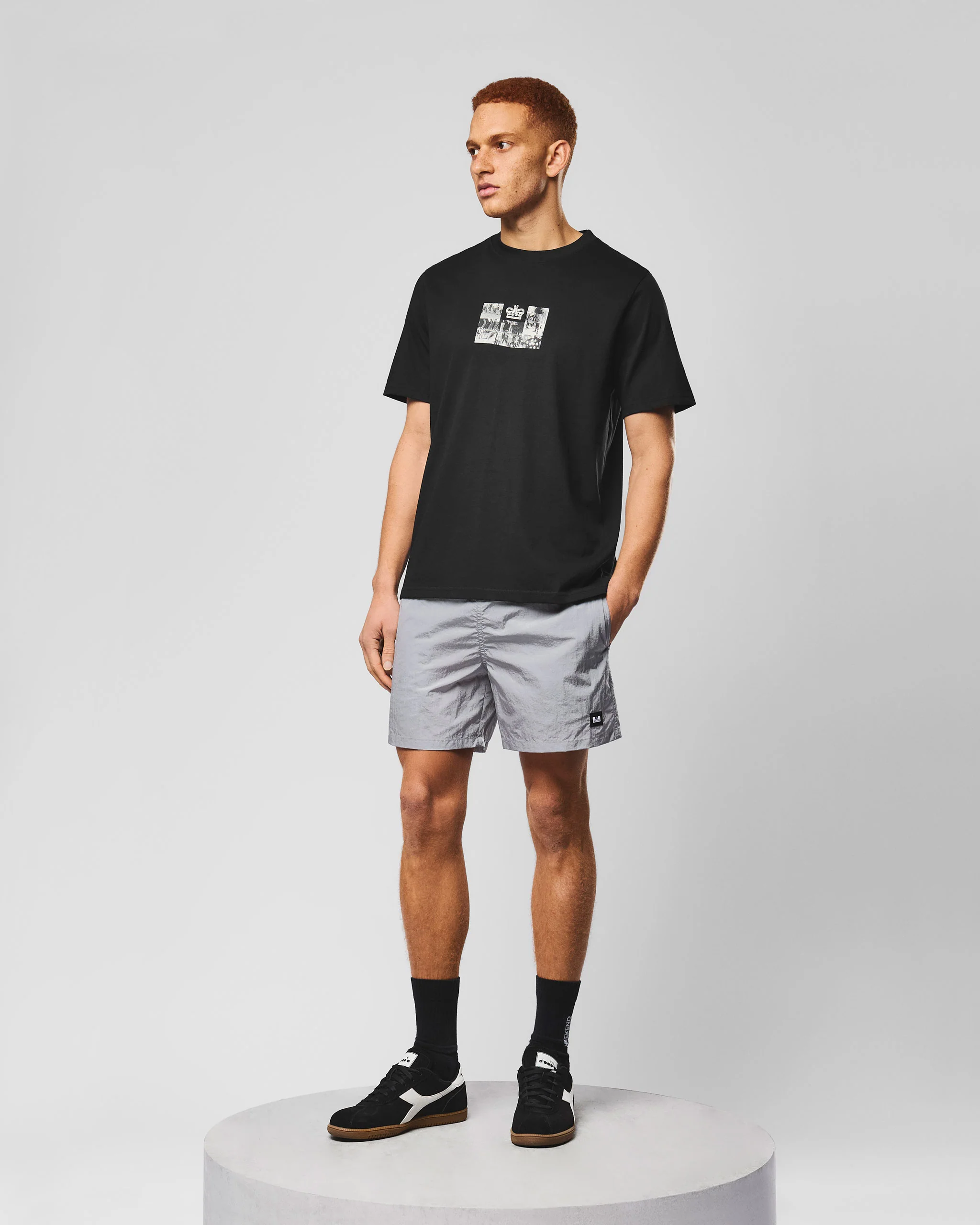 Albion Graphic T-Shirt Black - Image 4