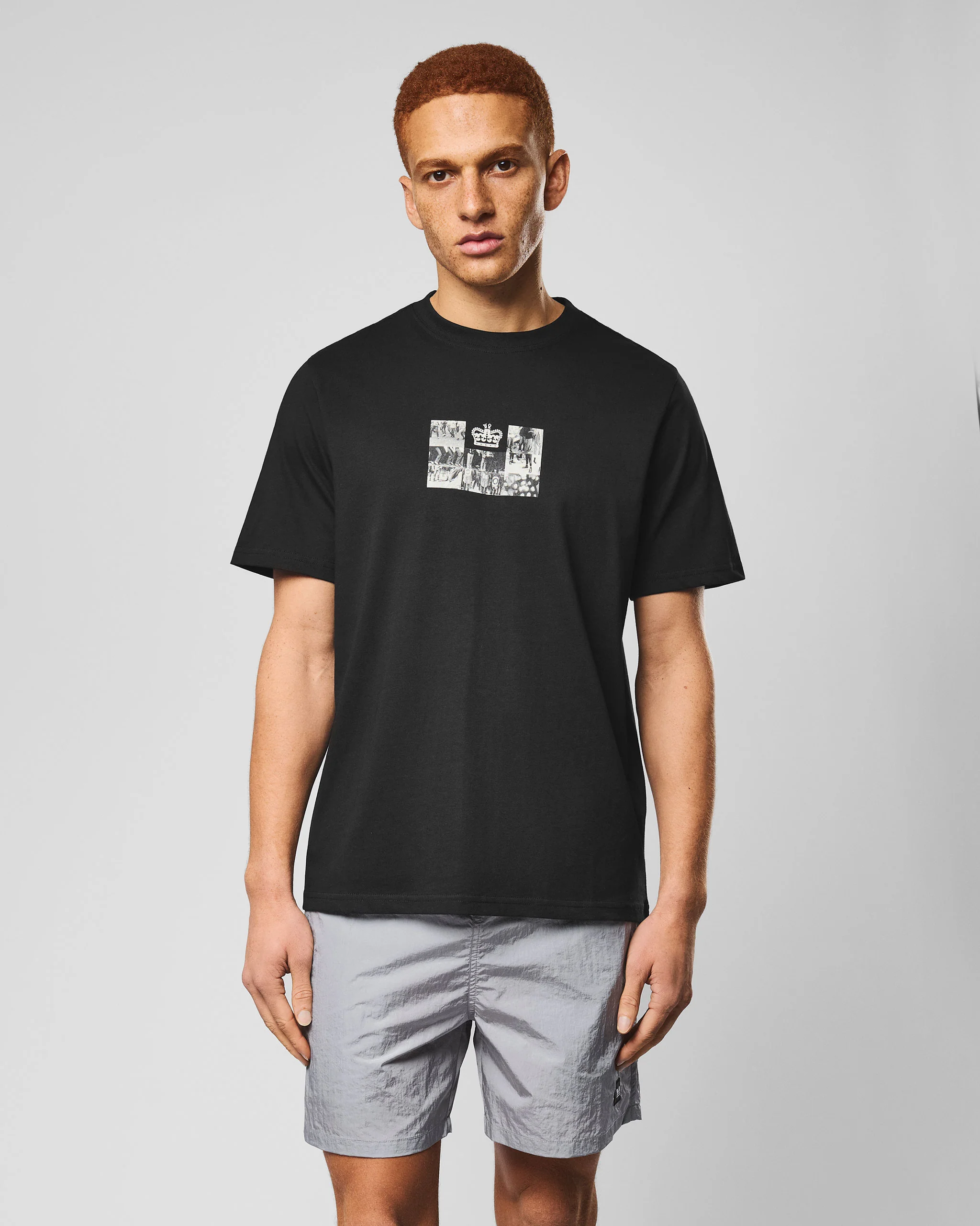 Albion Graphic T-Shirt Black - Image 5