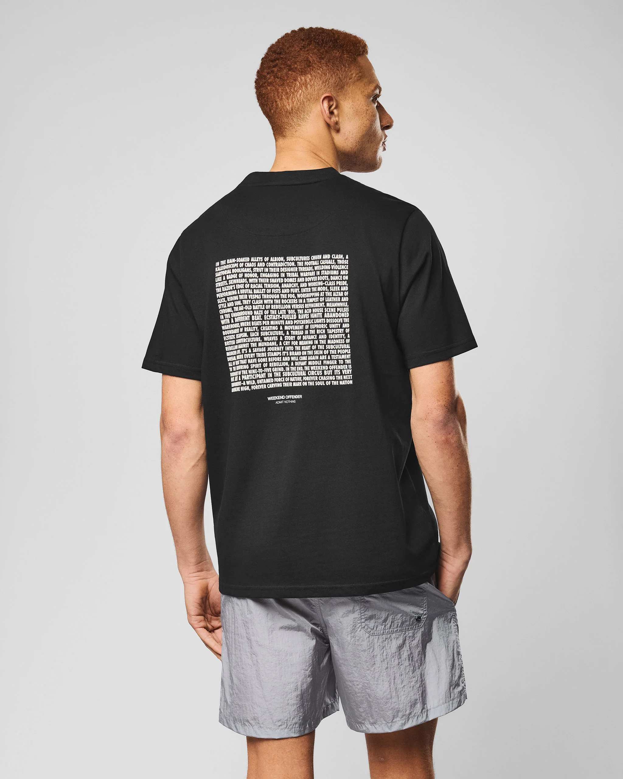 Albion Graphic T-Shirt Black - Image 6
