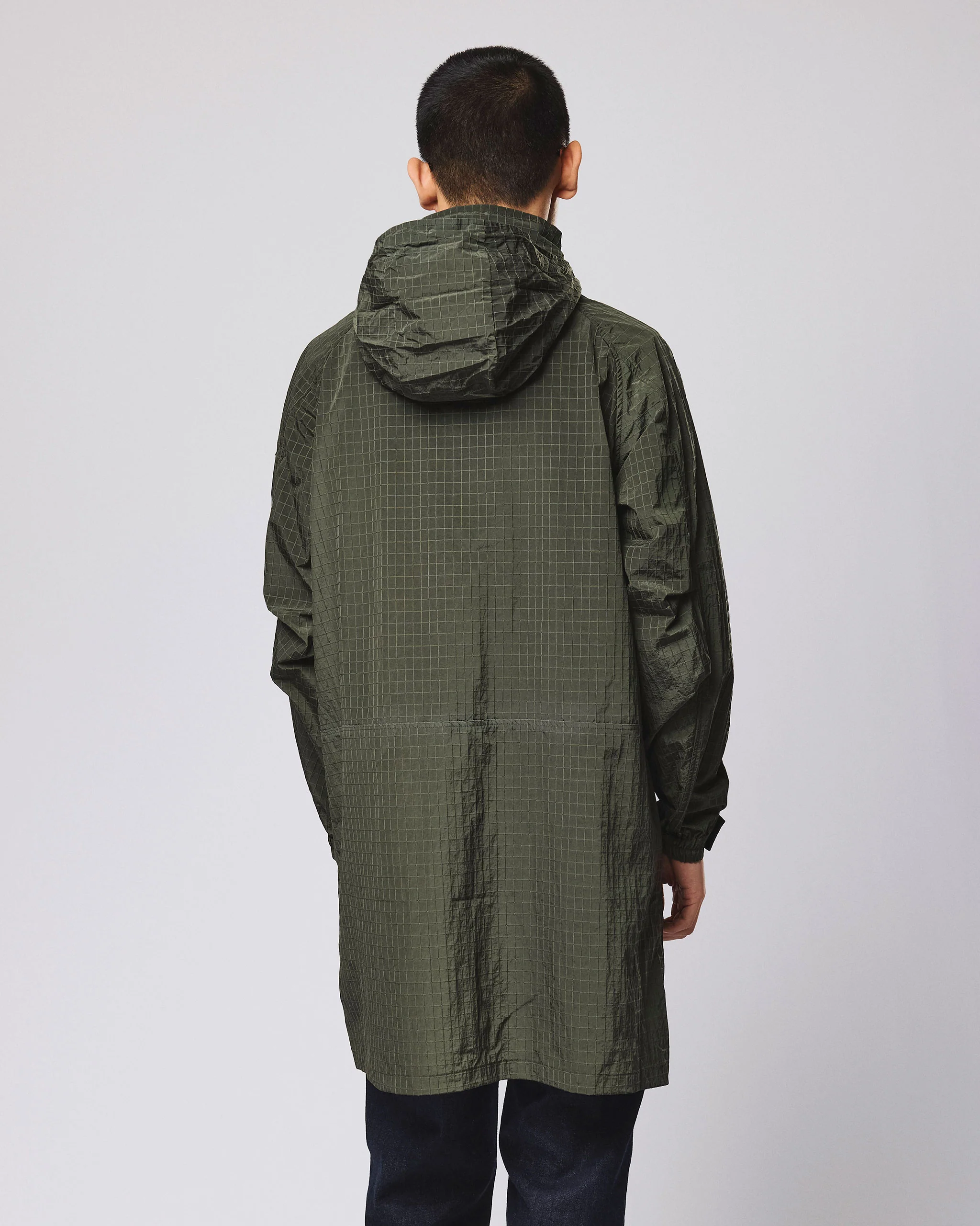 Algiers Longline Mac Black Forest Green - Image 4