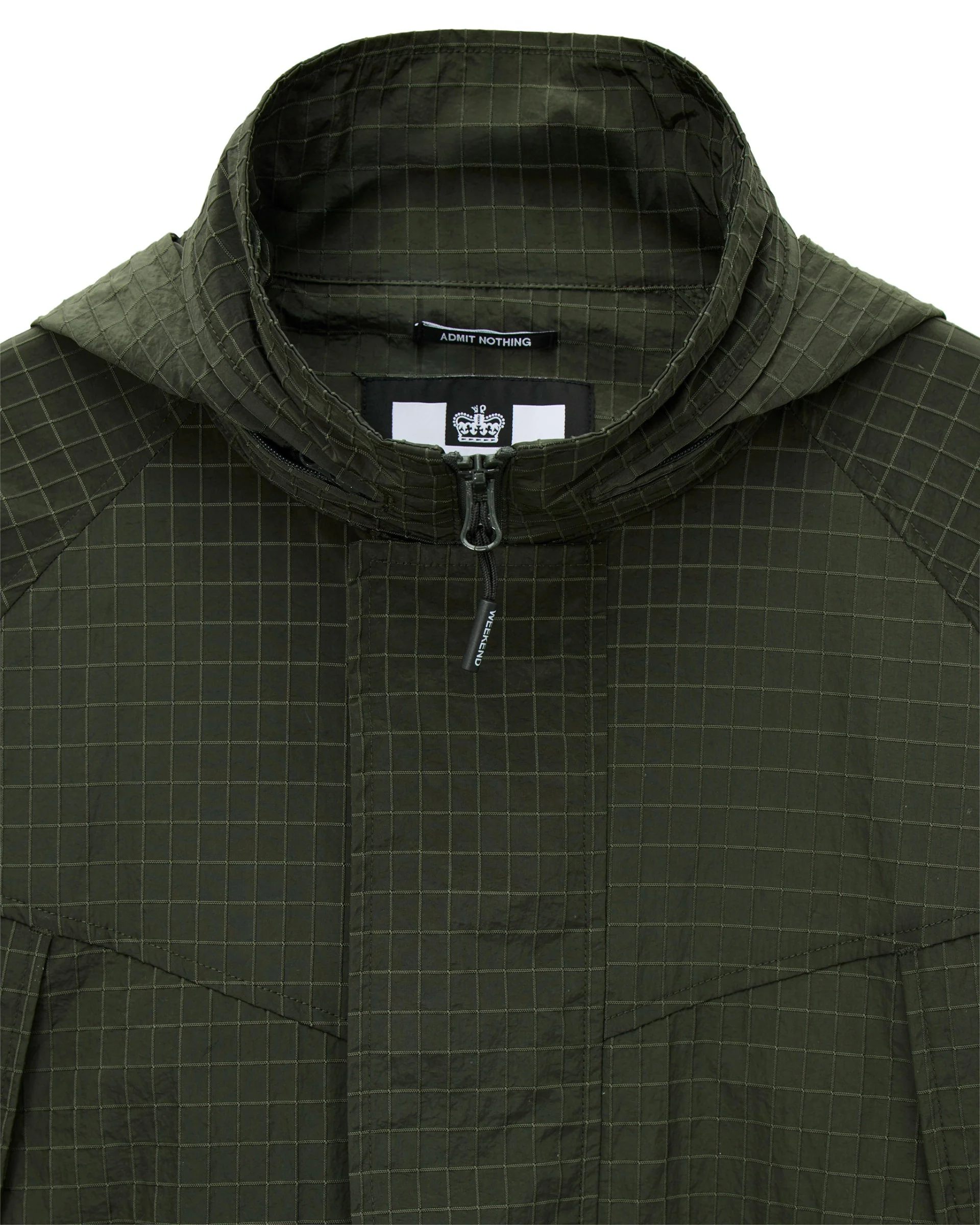 Algiers Longline Mac Black Forest Green - Image 5