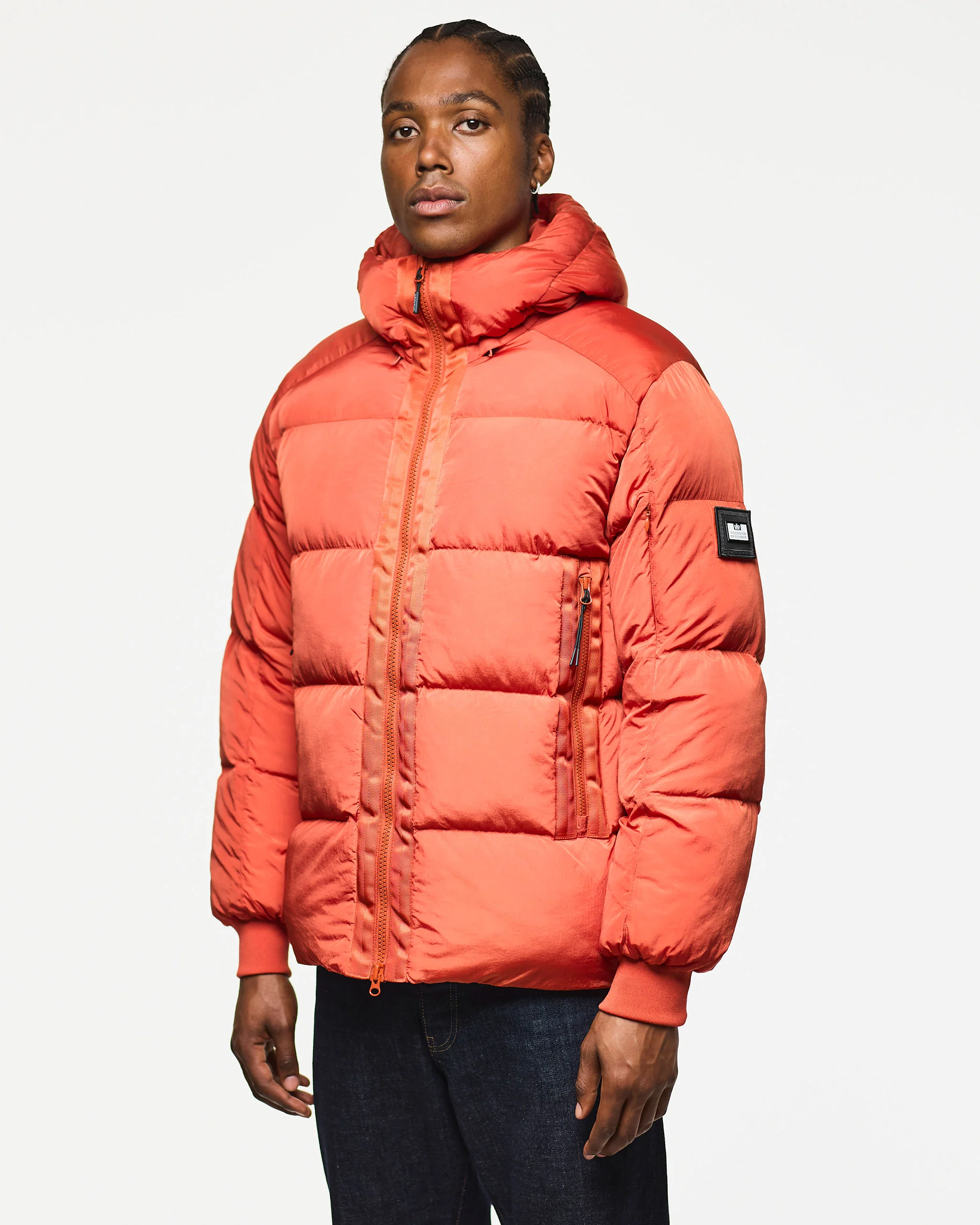 Amsterdam Primaloft Jacket Sunset Orange - Image 3