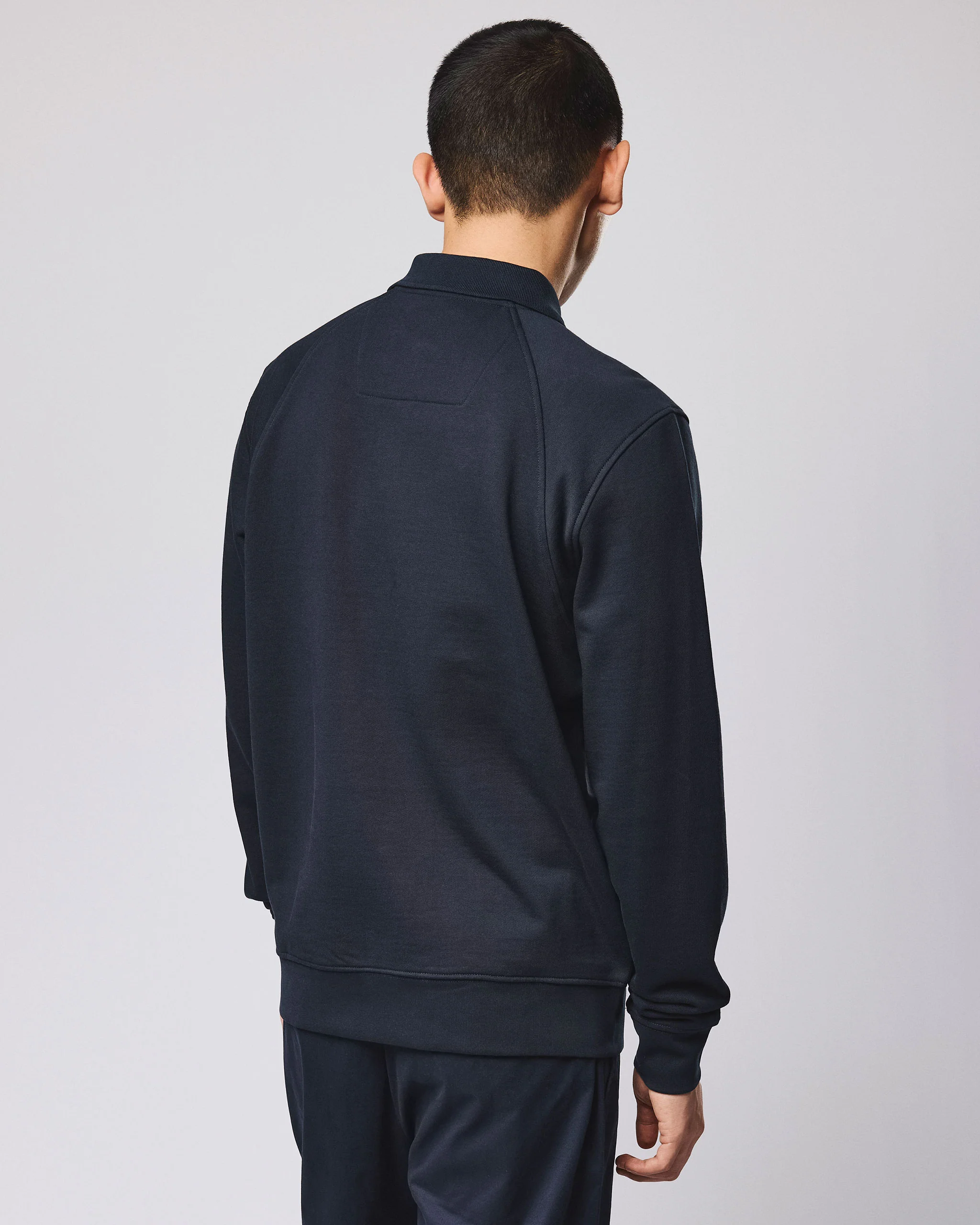 Azrou Polo Sweatshirt Navy - Image 4
