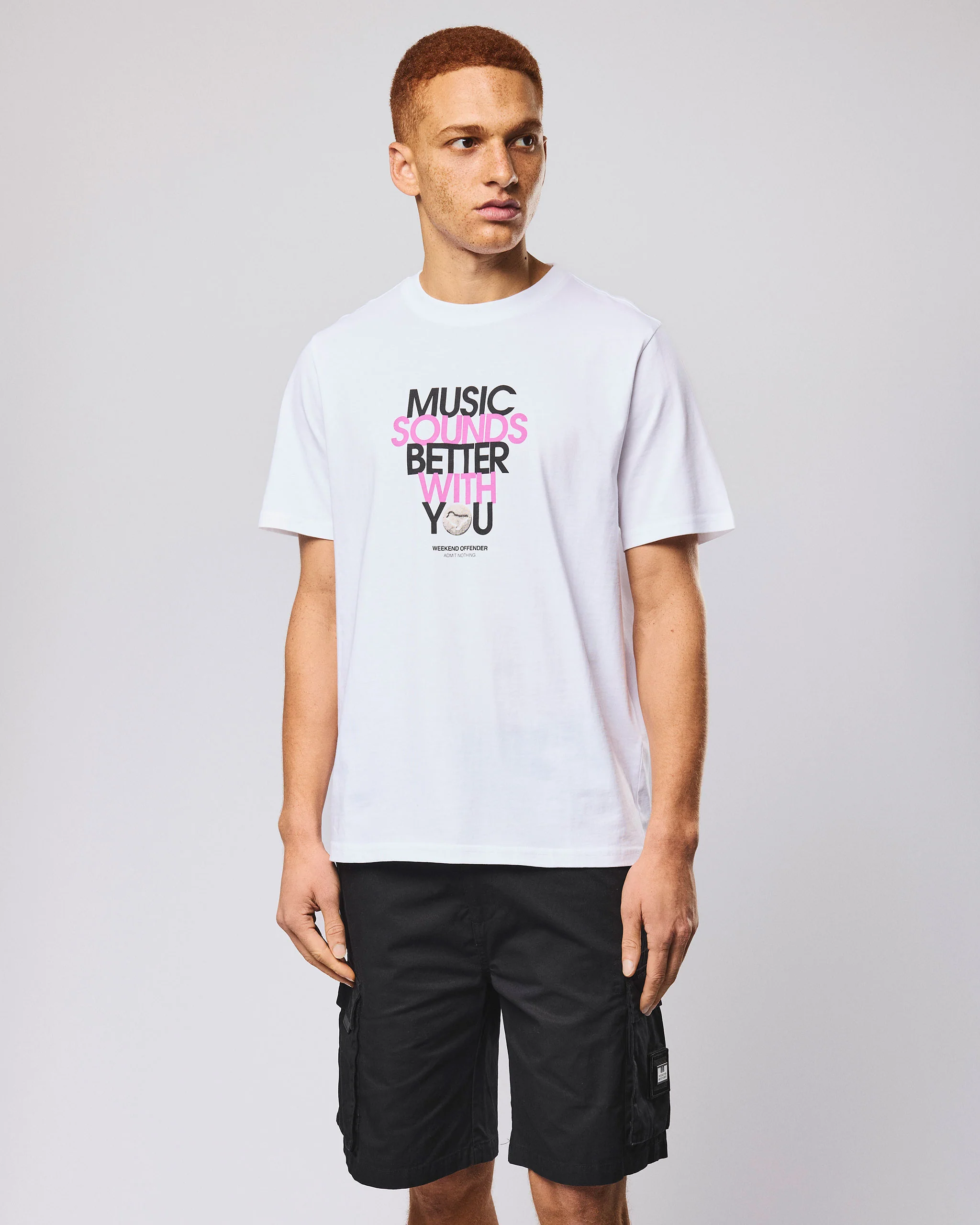 Bangalter Graphic T-Shirt White - Image 4
