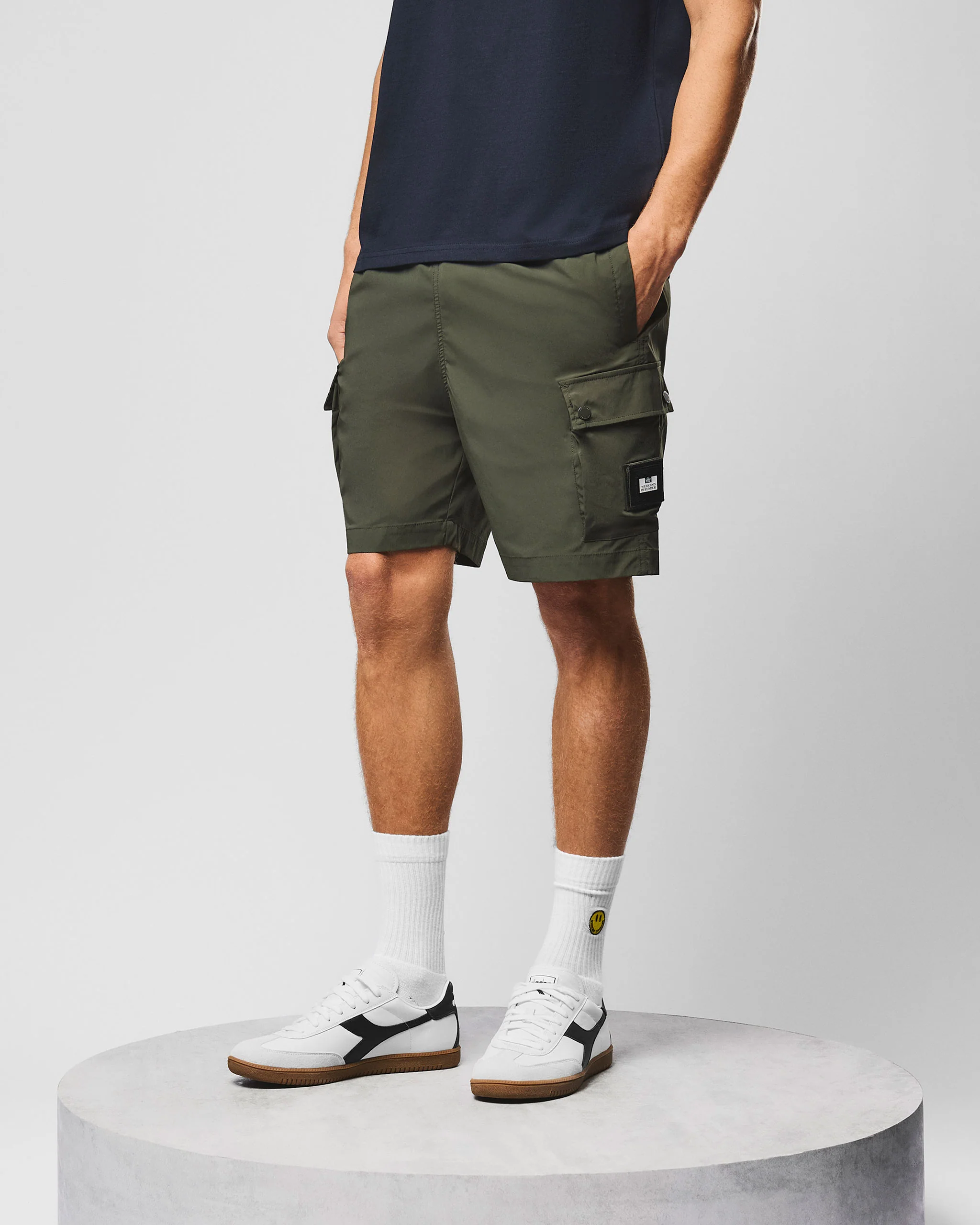Baraki Cargo Short Black Forest Green - Image 3