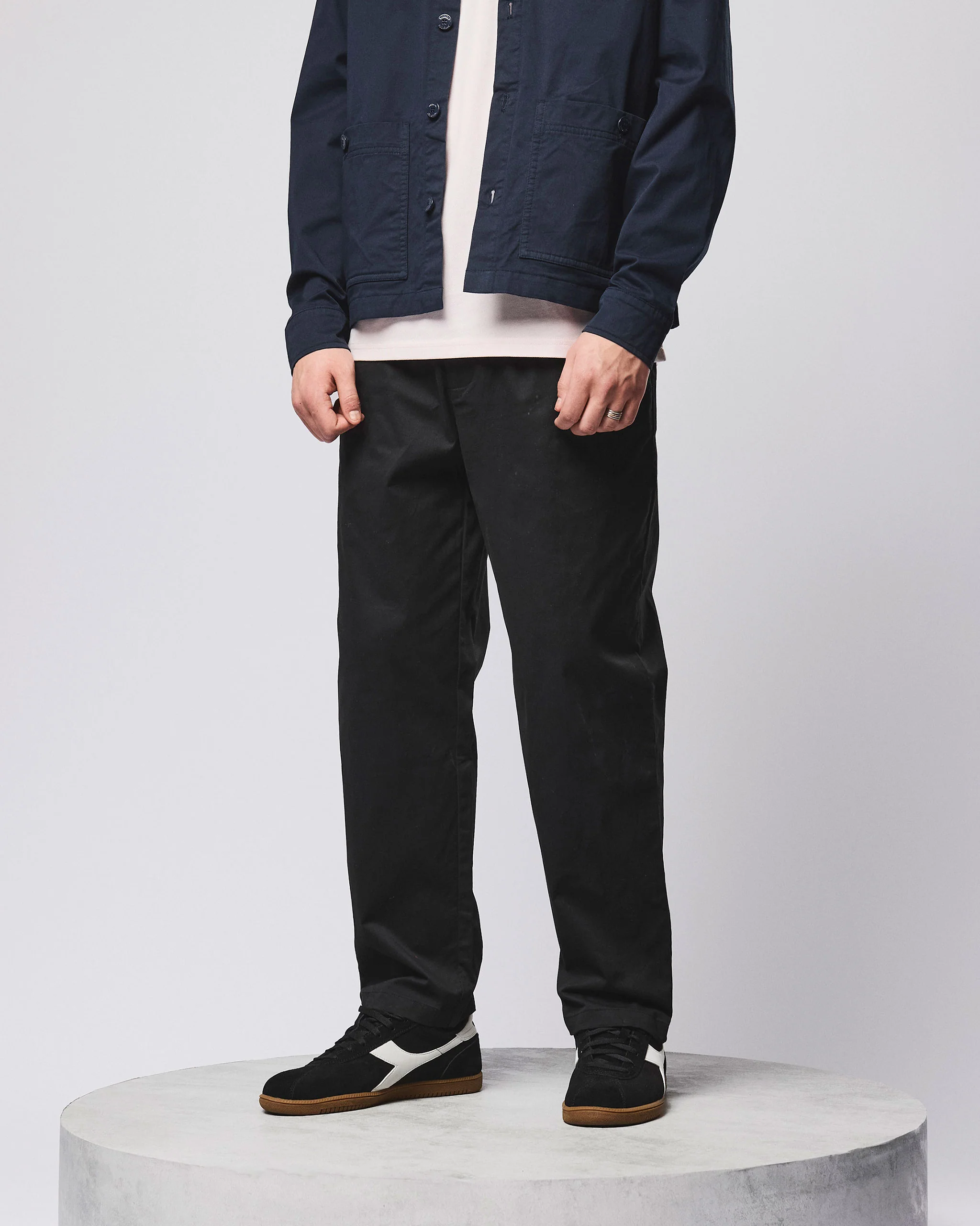 Barhil Easy Cotton Pant Black - Image 3