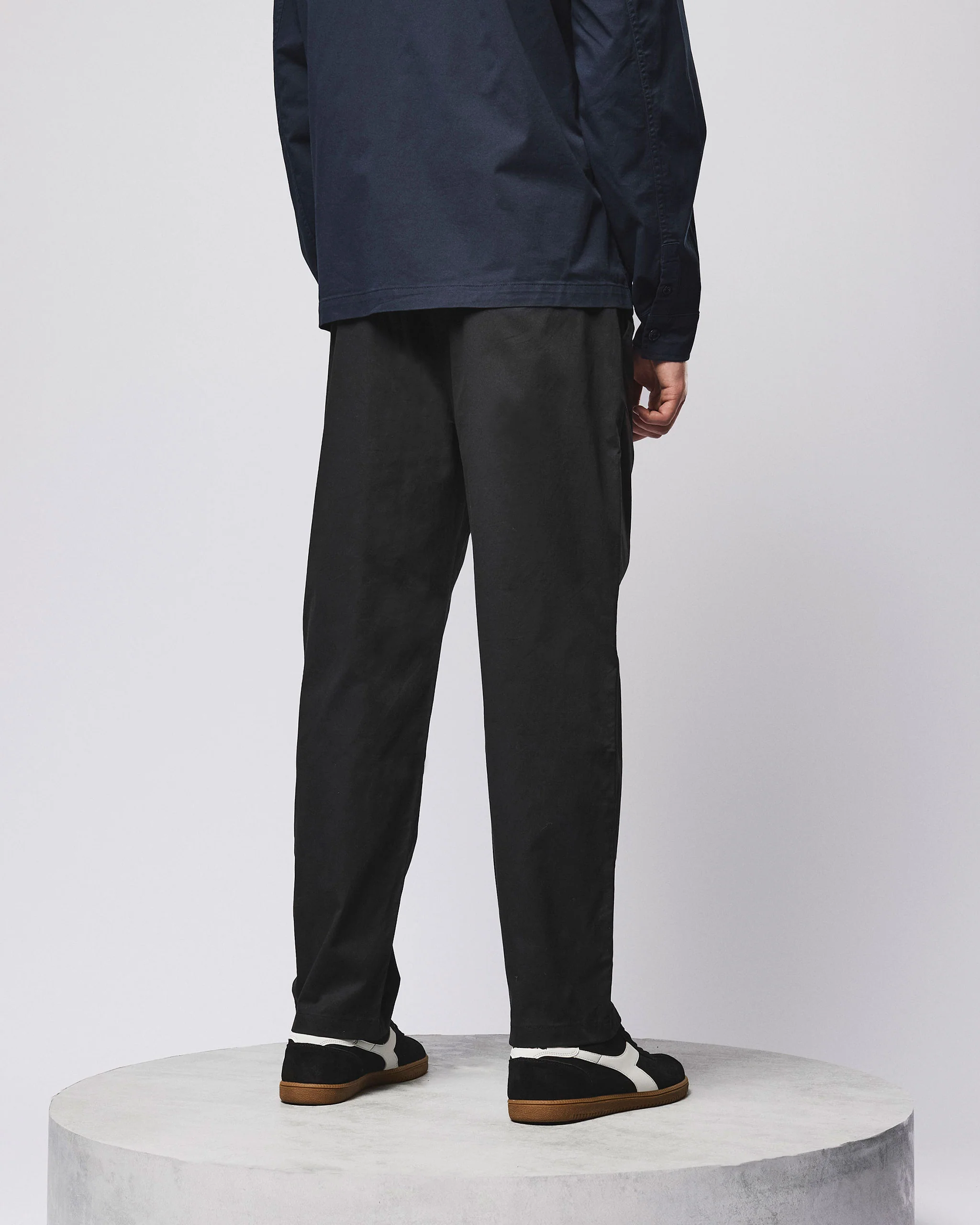 Barhil Easy Cotton Pant Black - Image 4