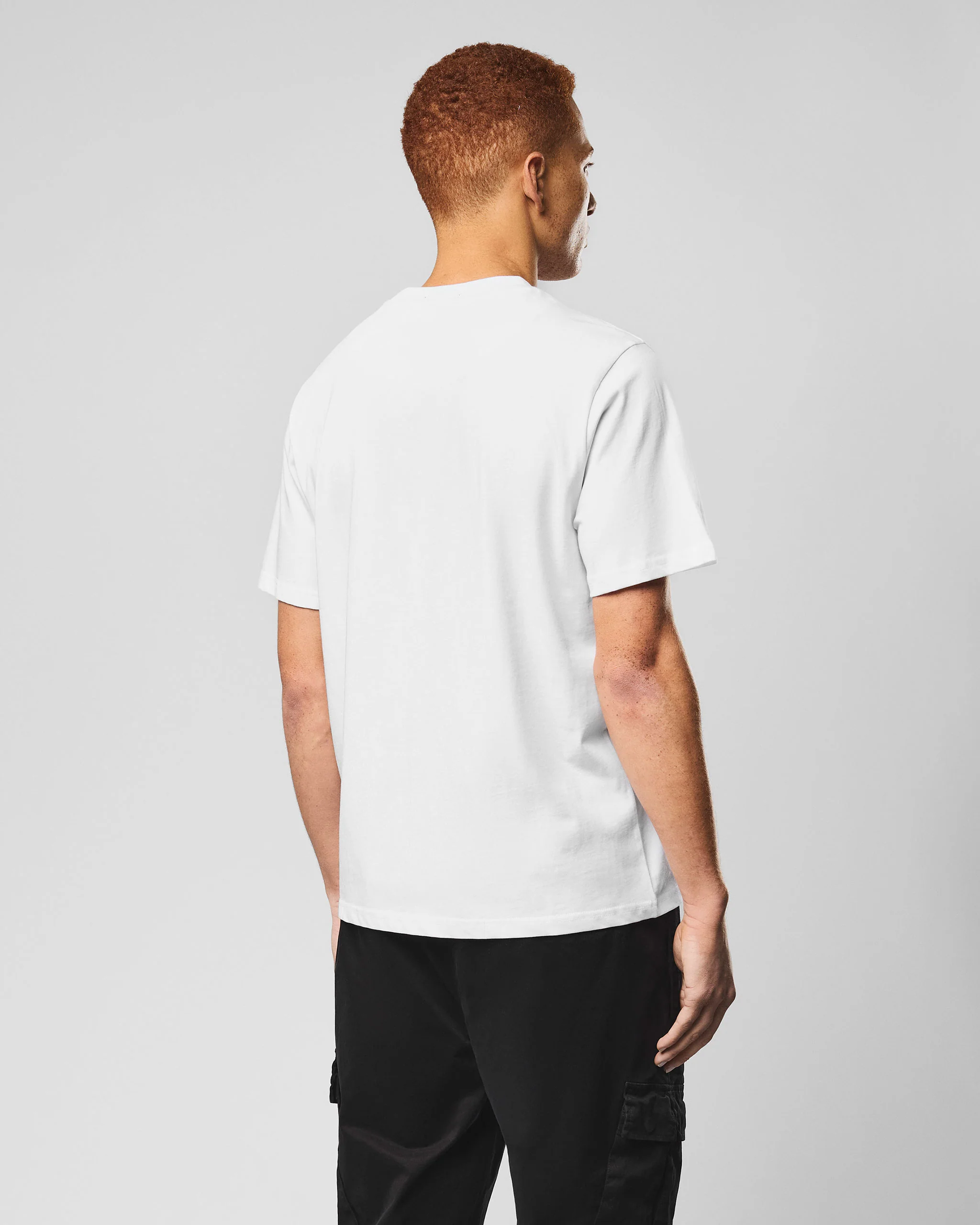 Behave Graphic T-Shirt White - Image 5