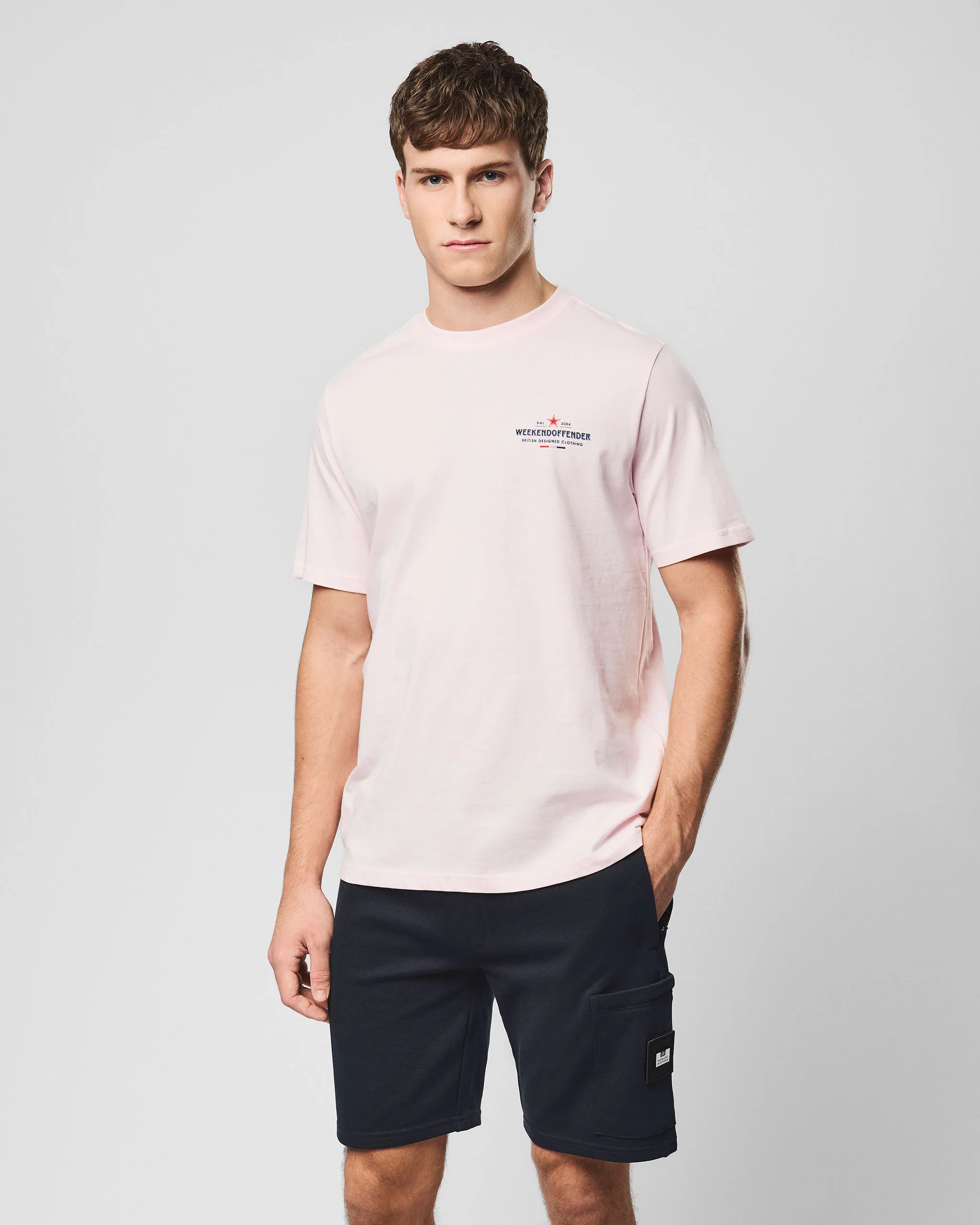 Bergamo Graphic T-Shirt Soft Pink - Image 4