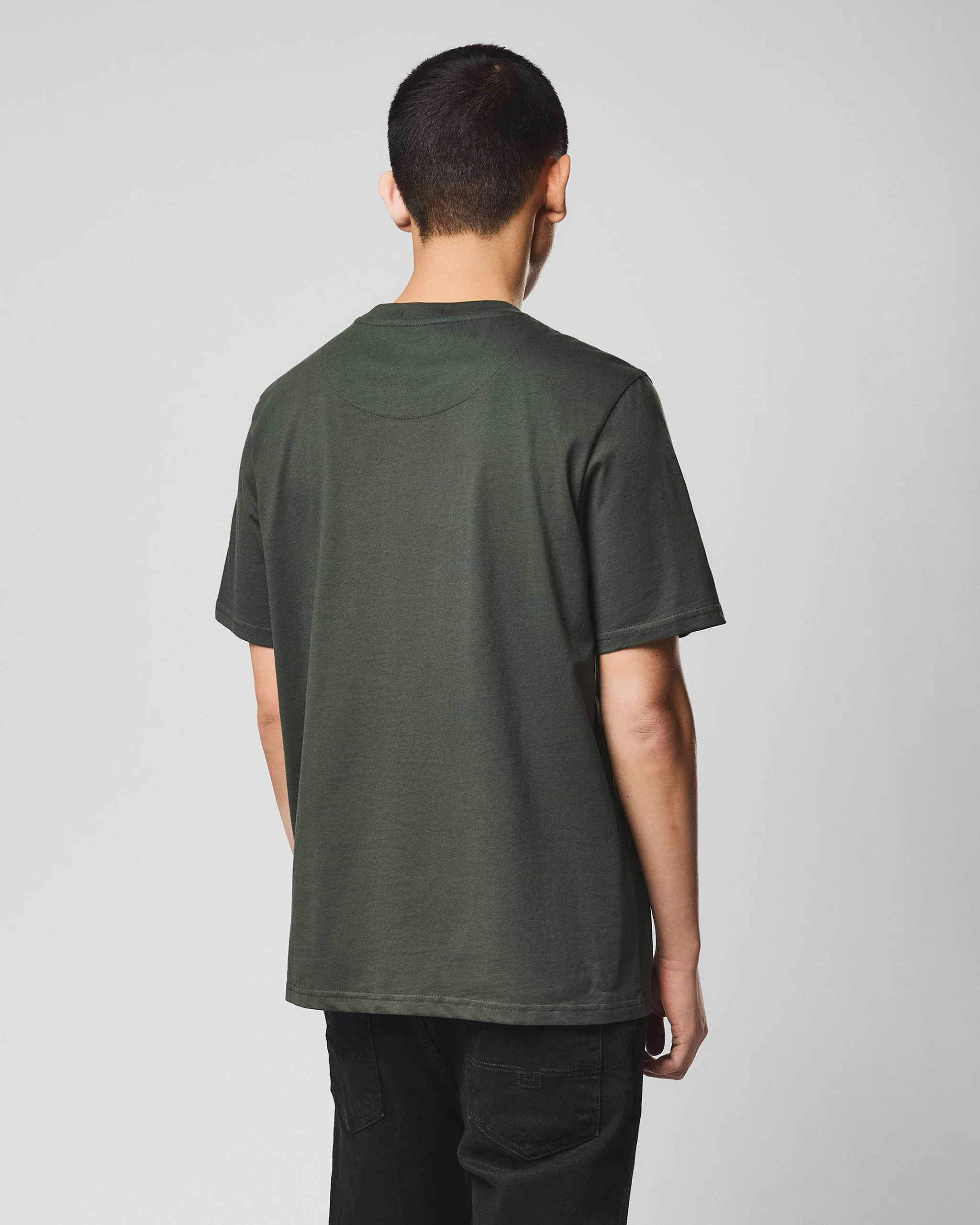 Biskra Graphic T-Shirt Black Forest Green - Image 5