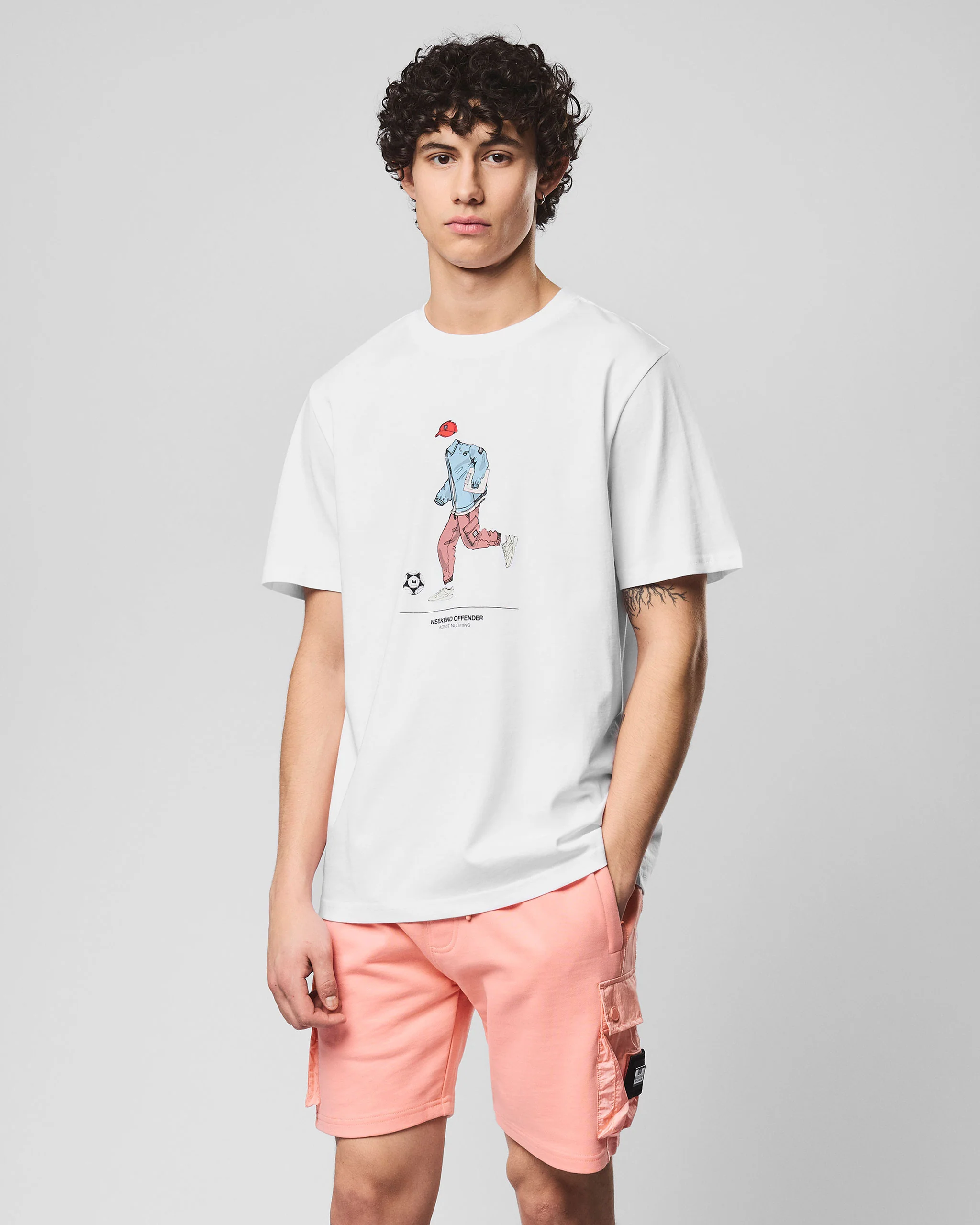 Biskra Graphic T-Shirt White - Image 3