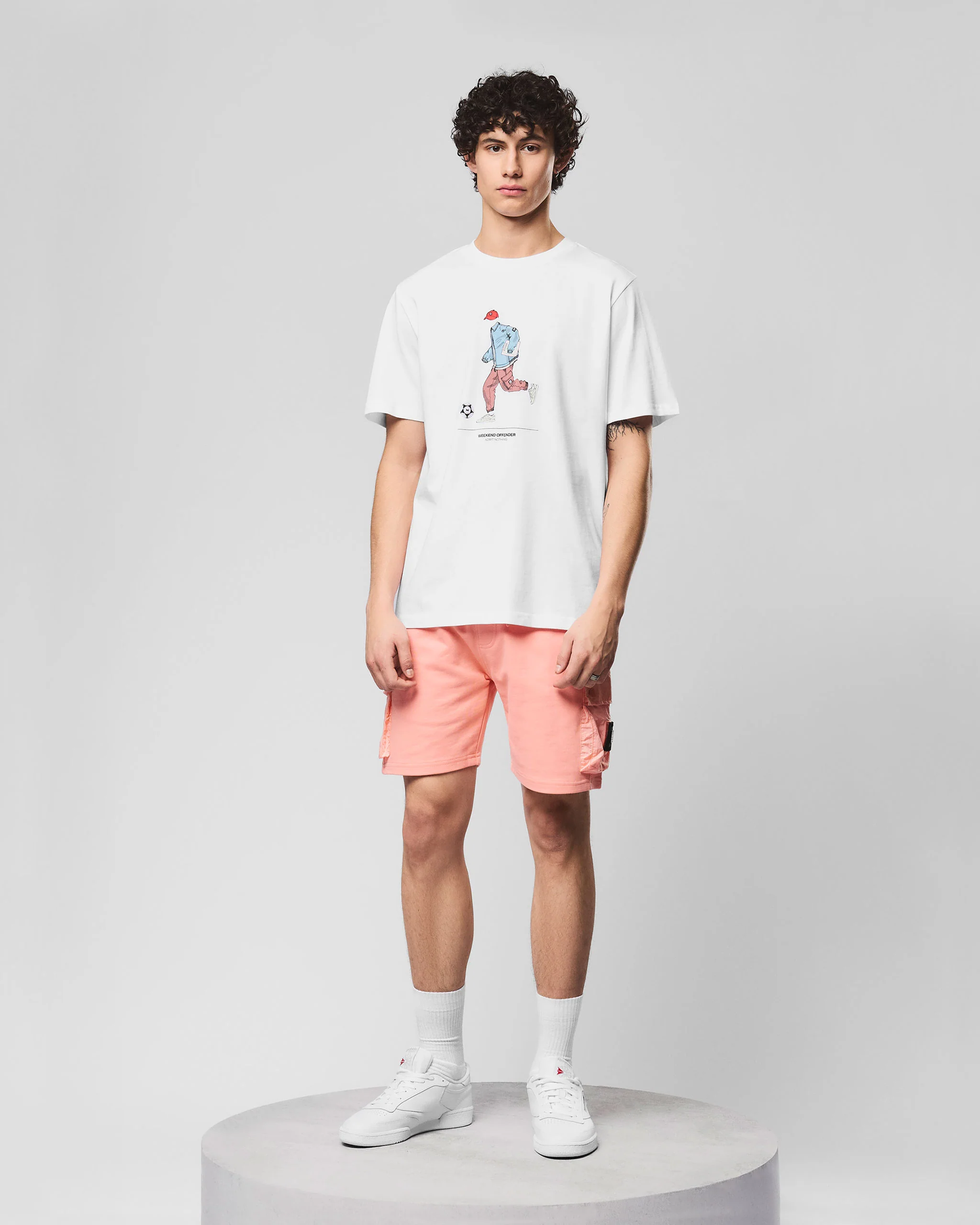 Biskra Graphic T-Shirt White - Image 4