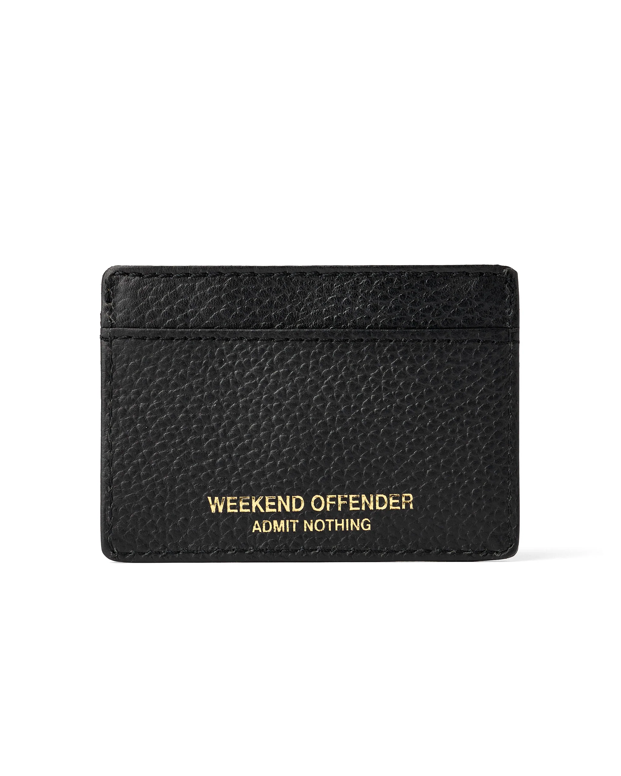 Leather Card Holder With Gift Box Black - Image 3