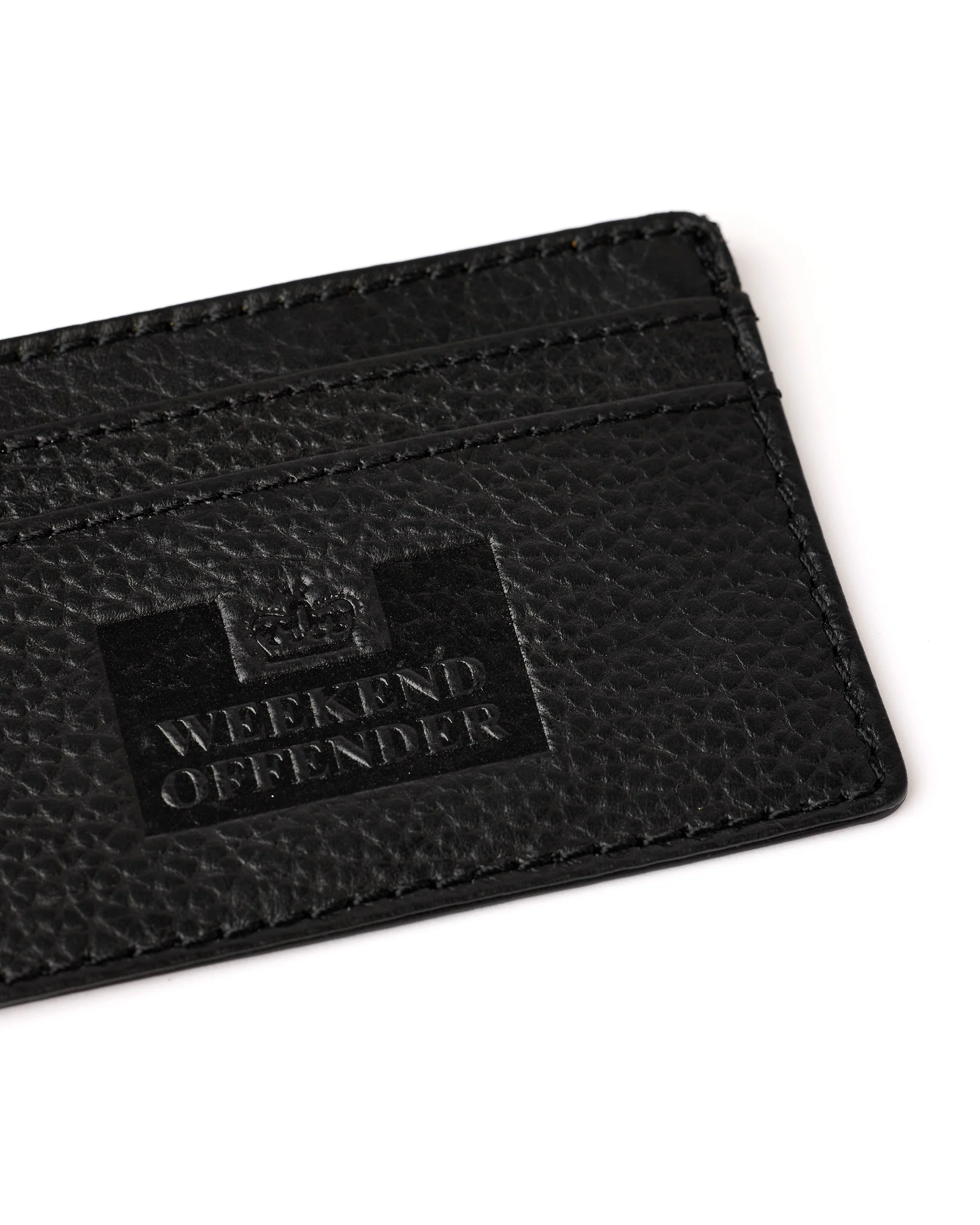 Leather Card Holder With Gift Box Black - Image 4