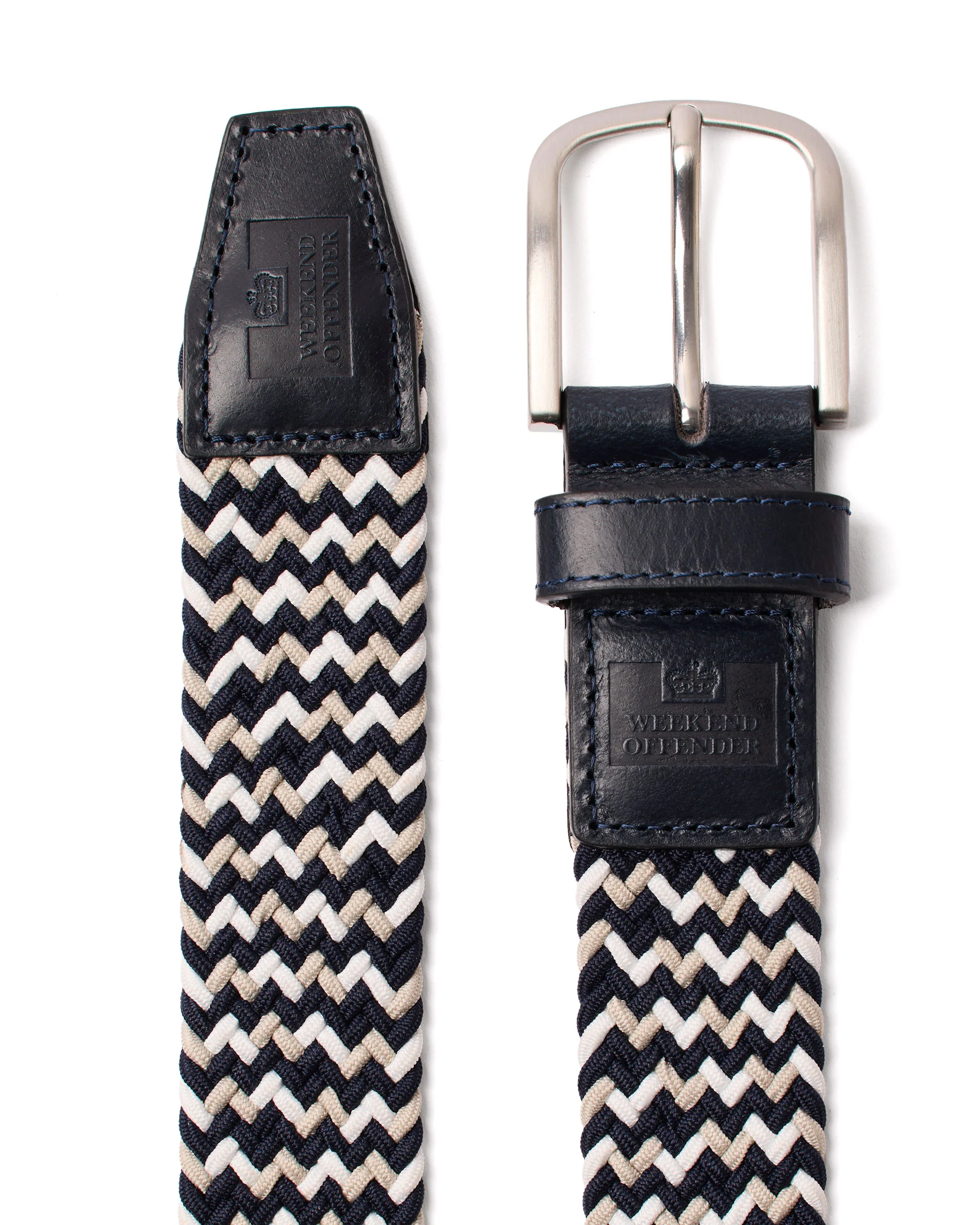 Boxed Woven Belt Multi - Image 2