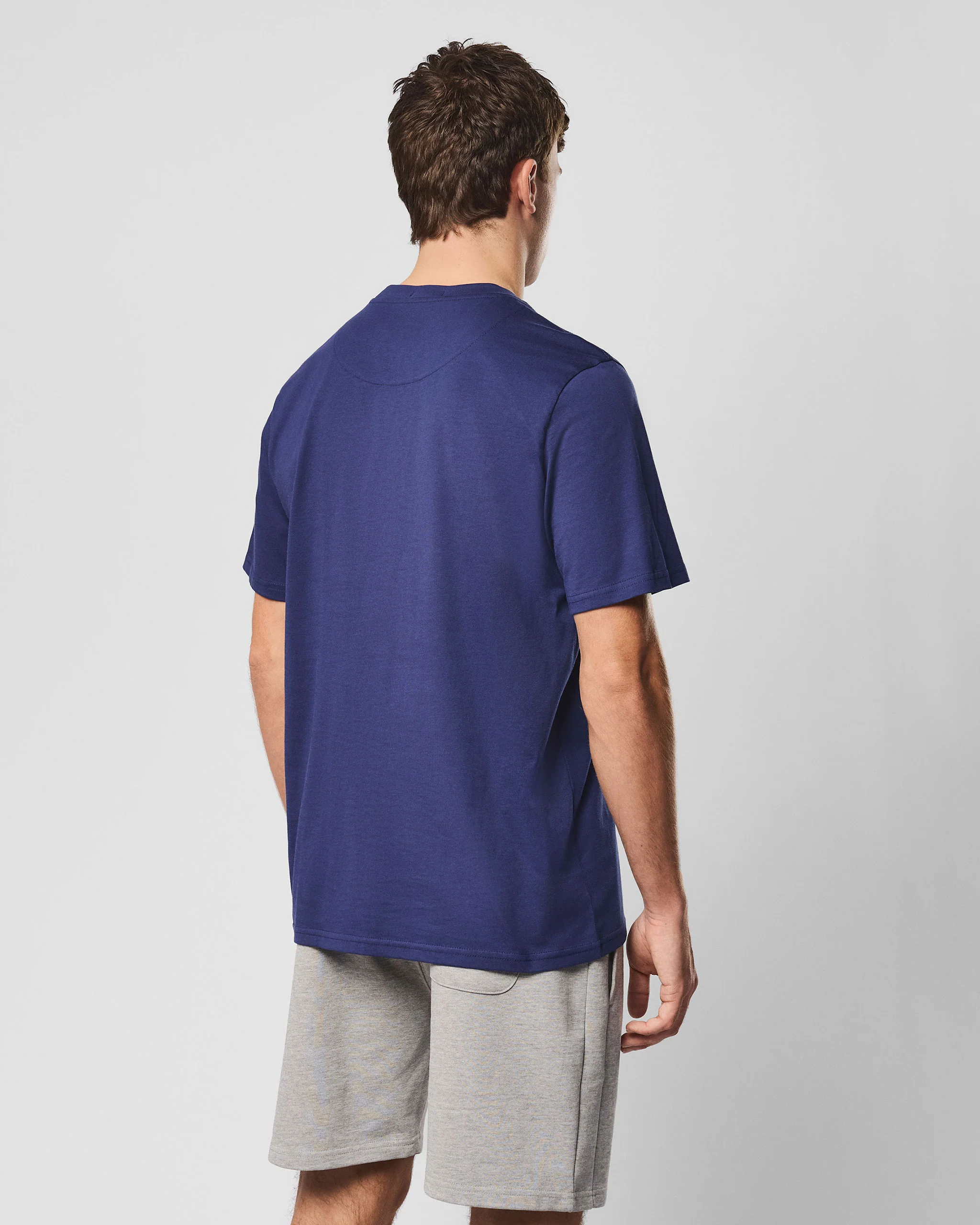 Brooklands T-Shirt Dark Sapphire Blue - Image 4