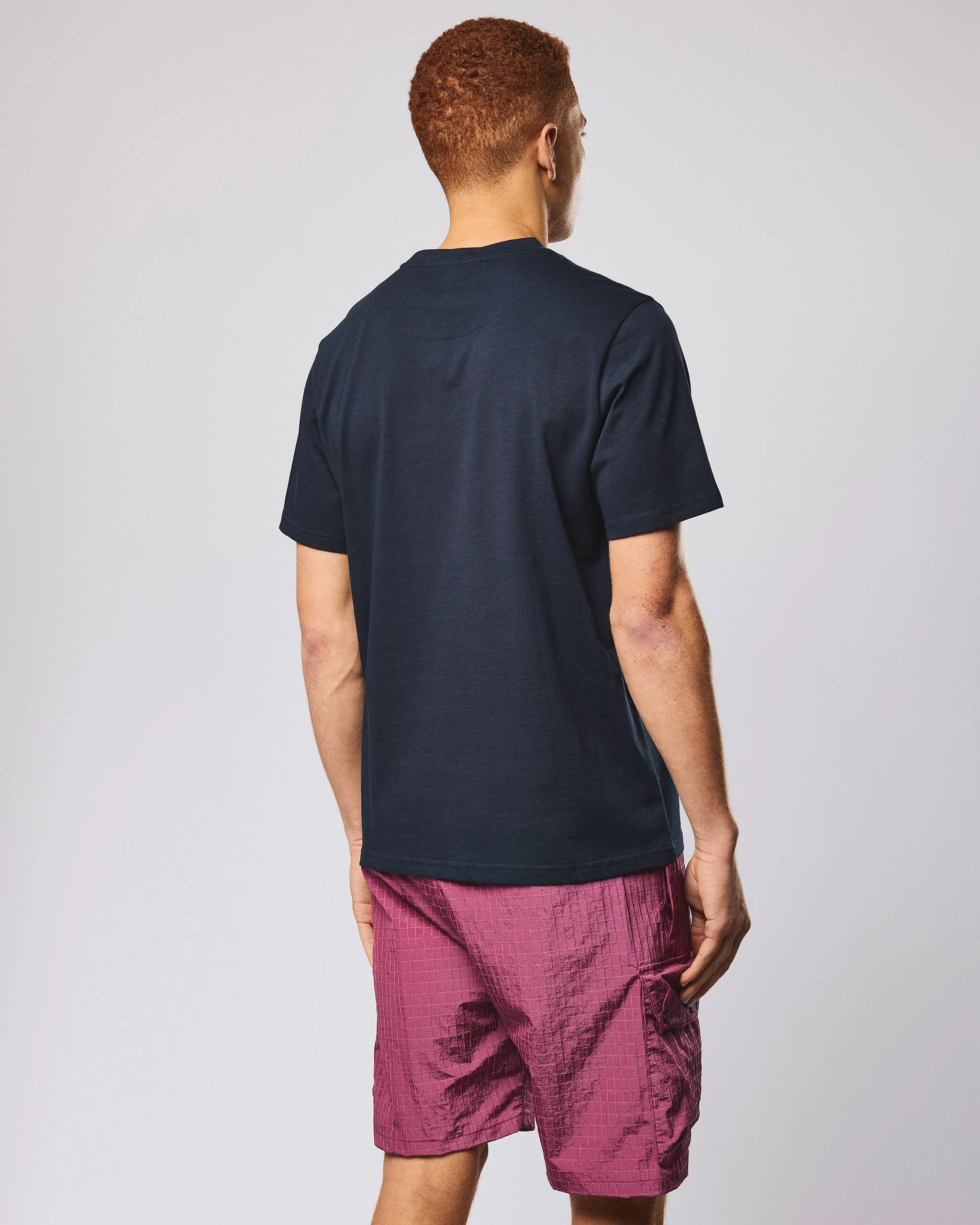 Brooklands T-Shirt Navy - Image 4