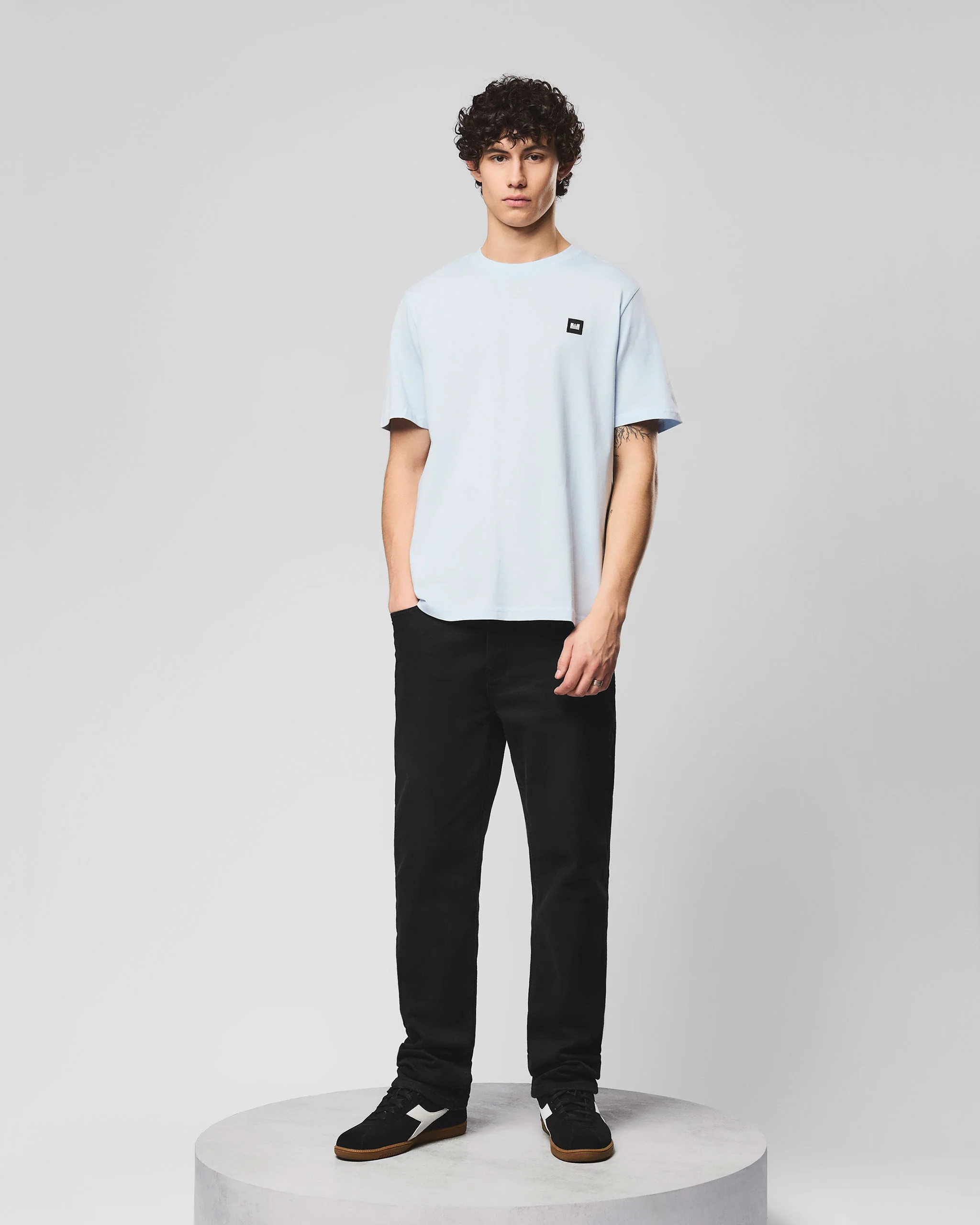 Brooklands T-Shirt Sky Blue - Image 2