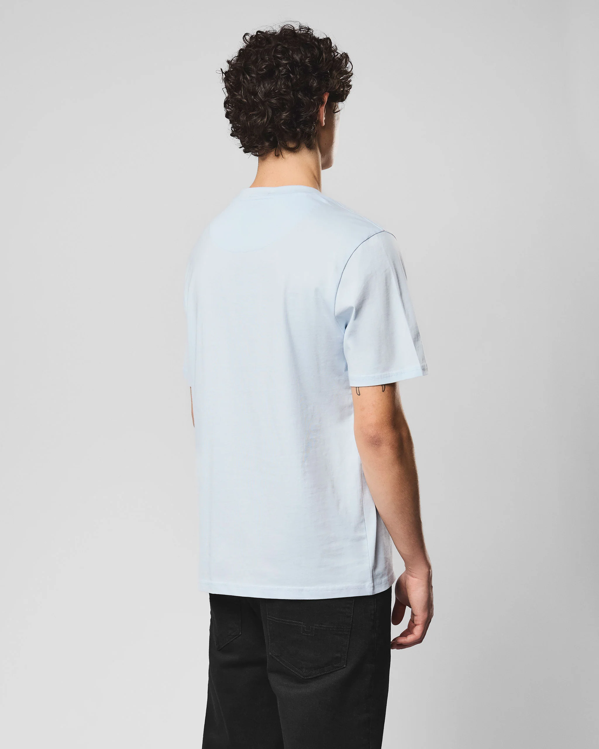 Brooklands T-Shirt Sky Blue - Image 4