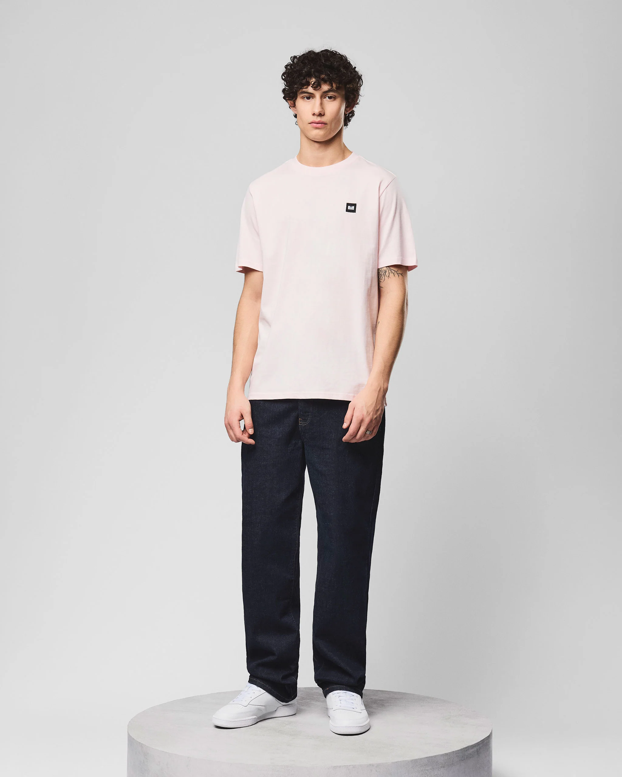 Brooklands T-Shirt Soft Pink - Image 3