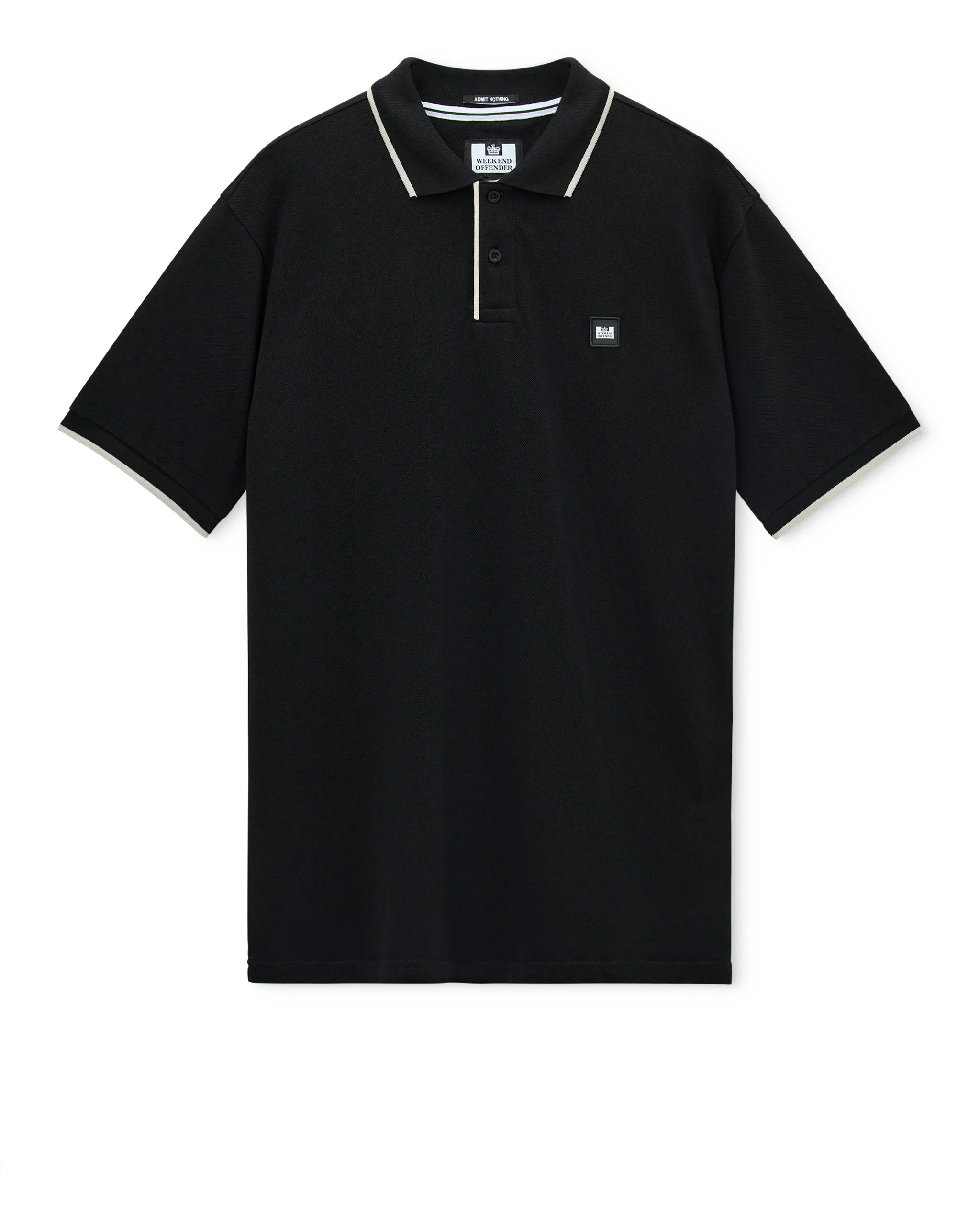 Cadwell Polo Shirt Black/Calcium