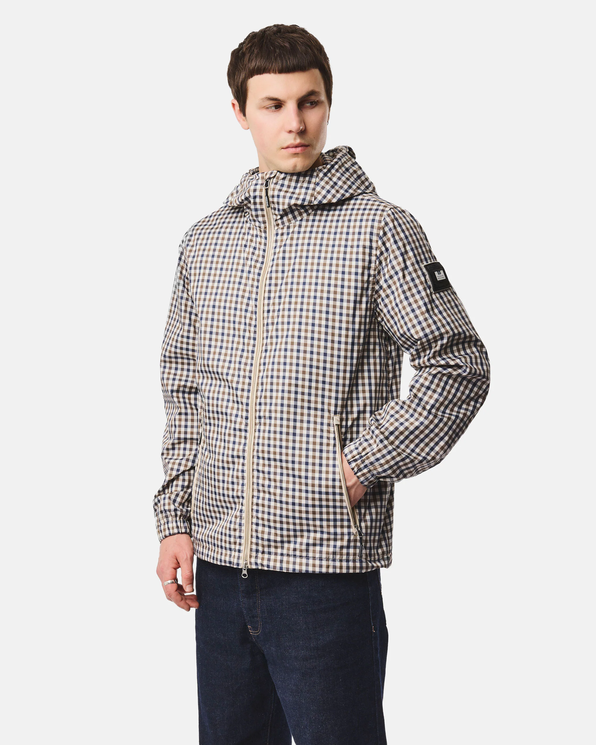 Campania Windbreaker Jacket Check - Image 2