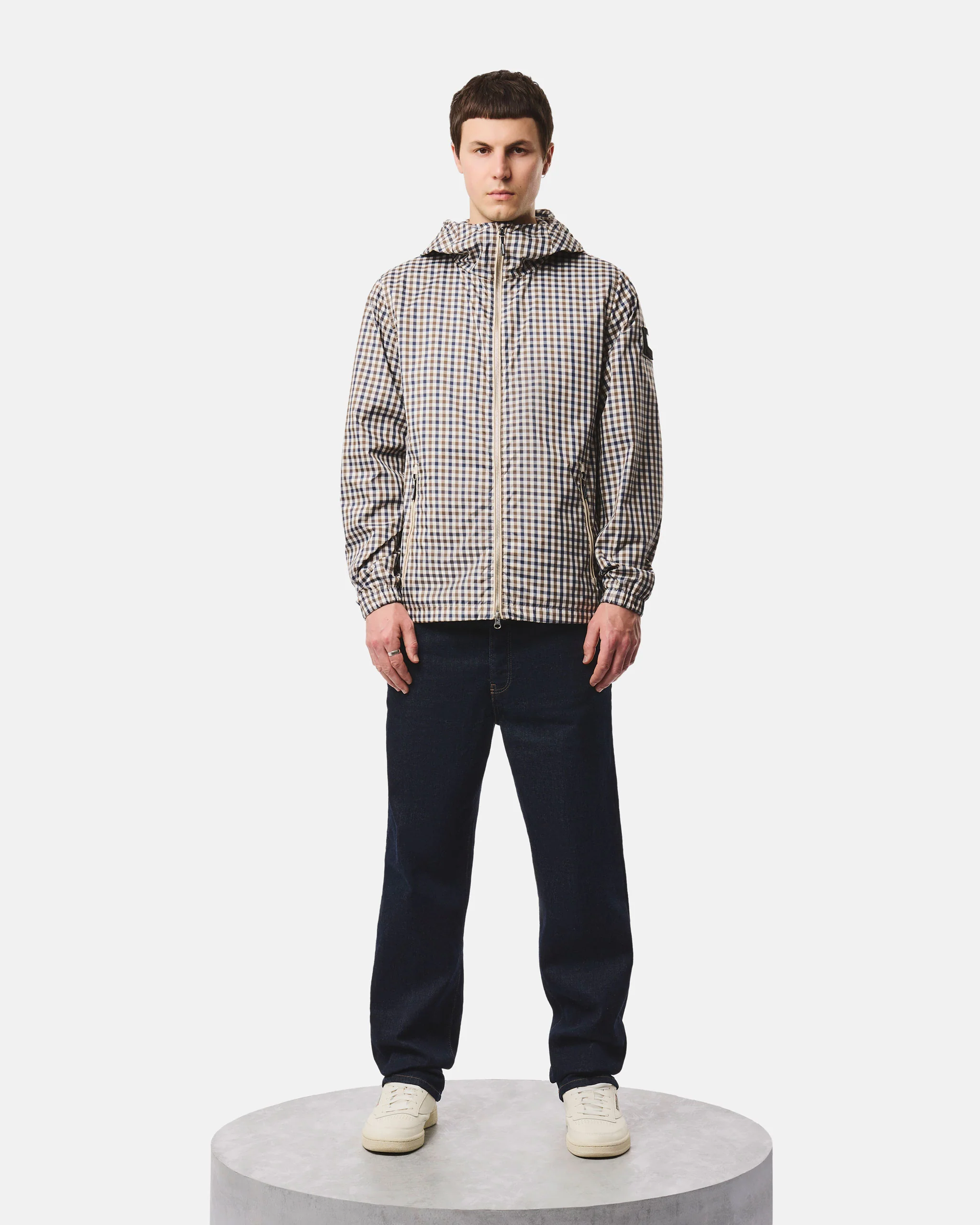 Campania Windbreaker Jacket Check - Image 3