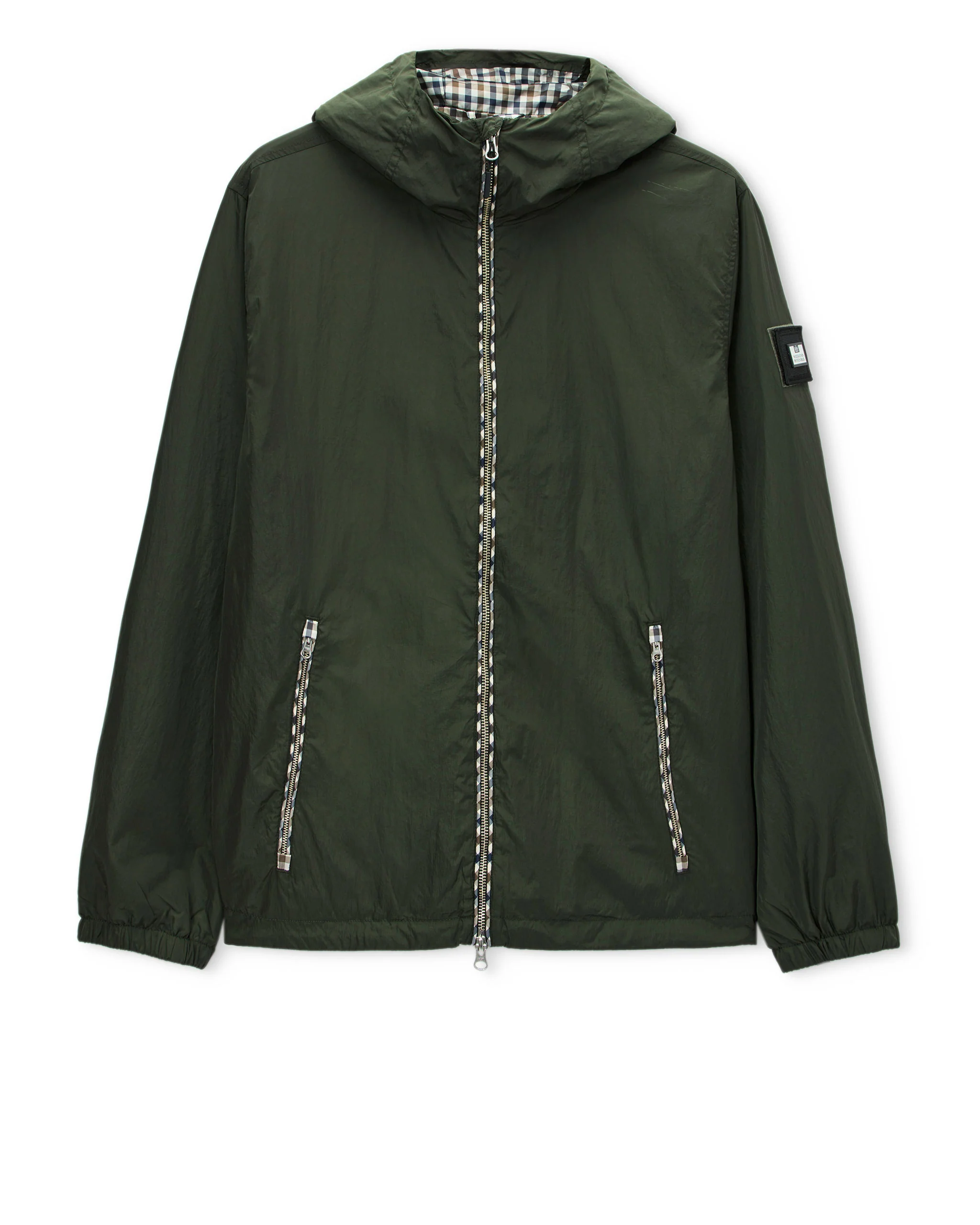 Campania Windbreaker Jacket Black Forest Green
