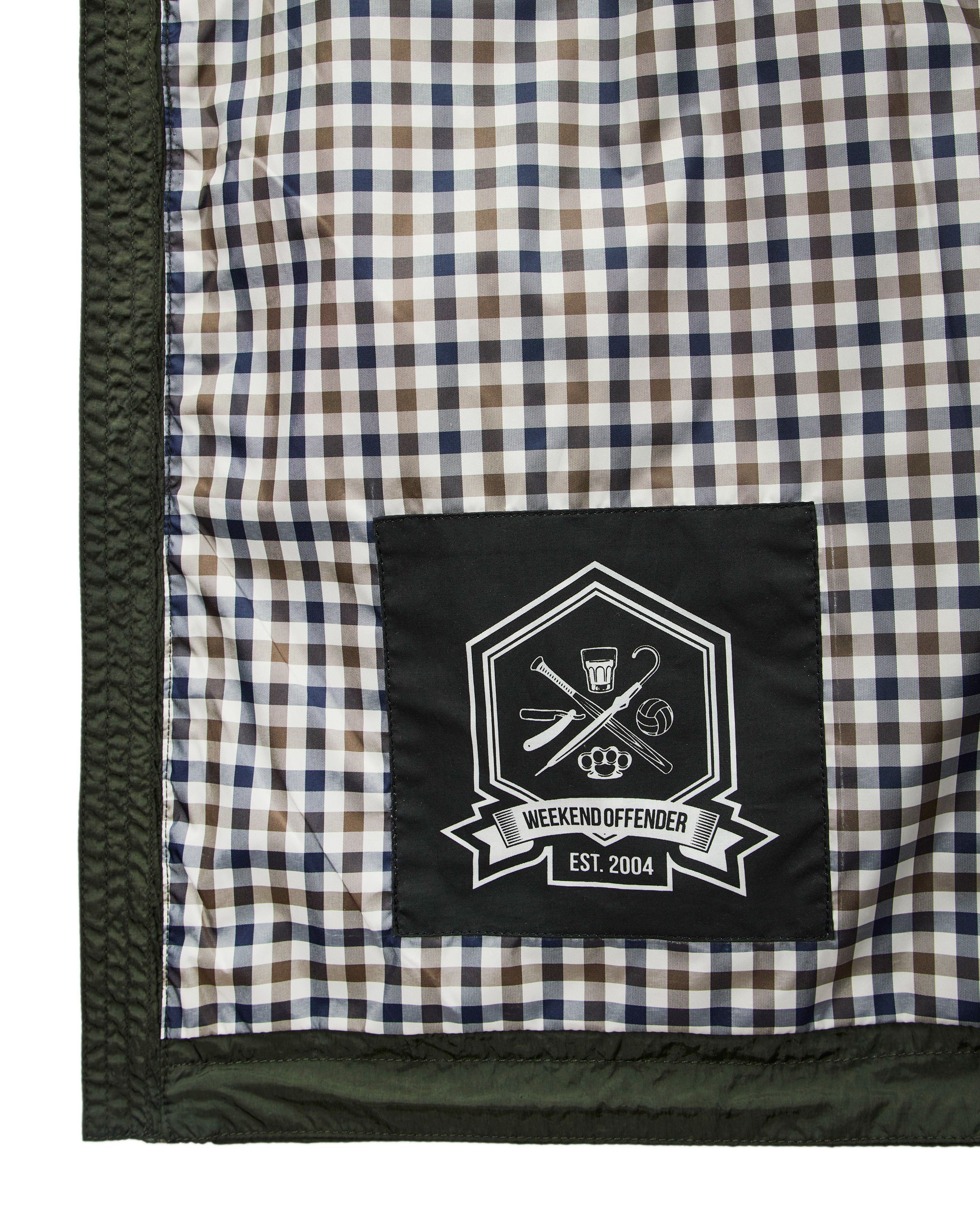 Campania Windbreaker Jacket Black Forest Green - Image 8