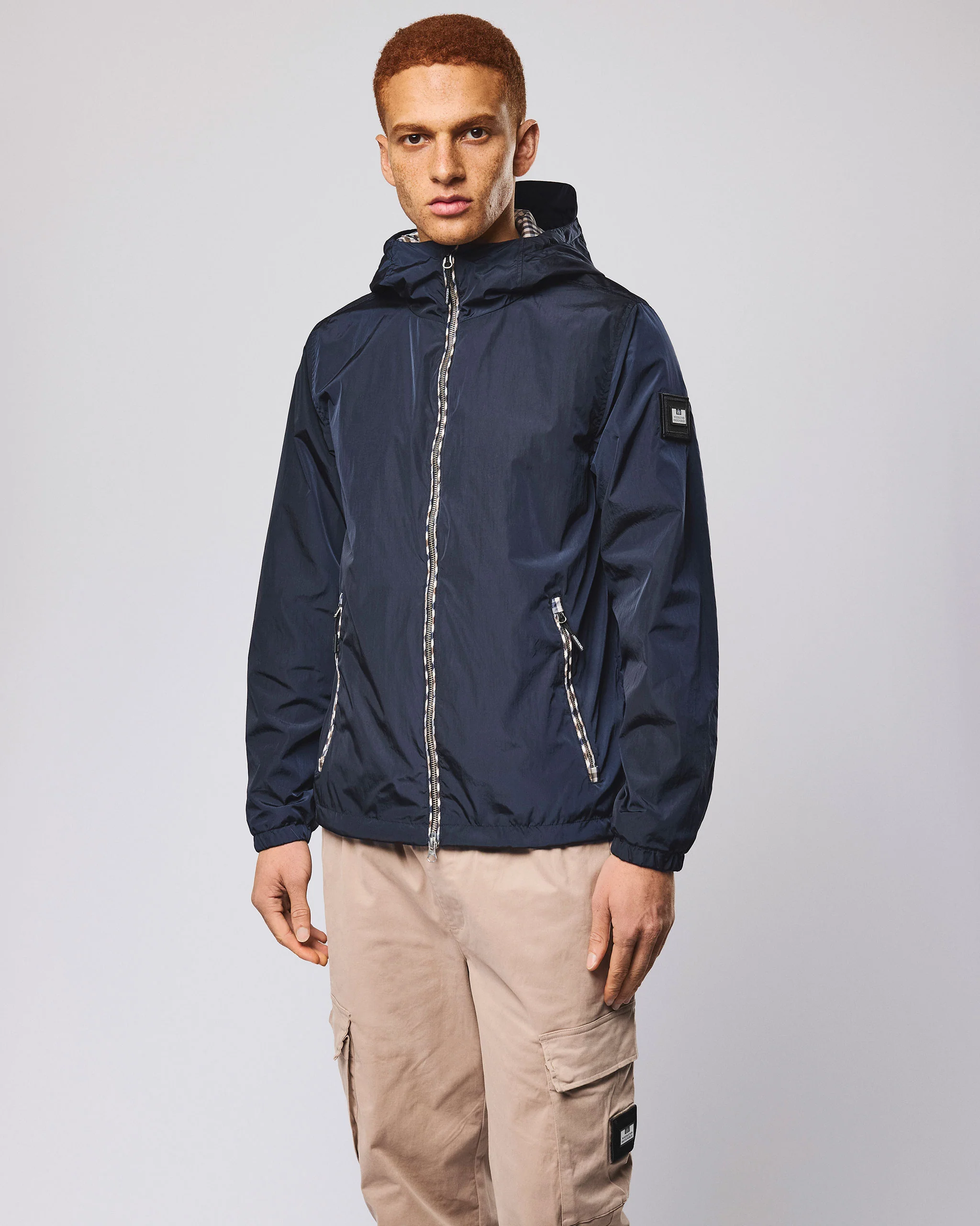 Campania Windbreaker Jacket Navy - Image 3