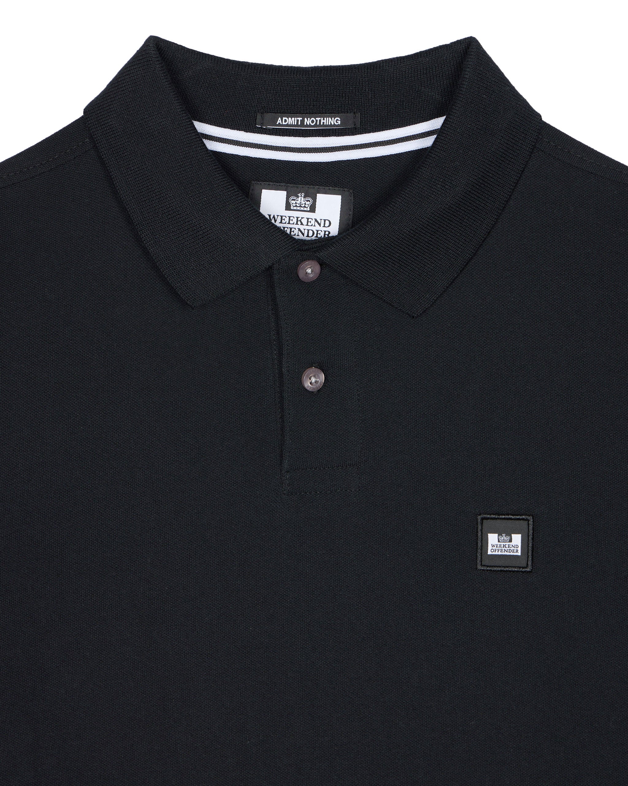 Plus Size - Caneiros Polo Shirt Black - Image 5