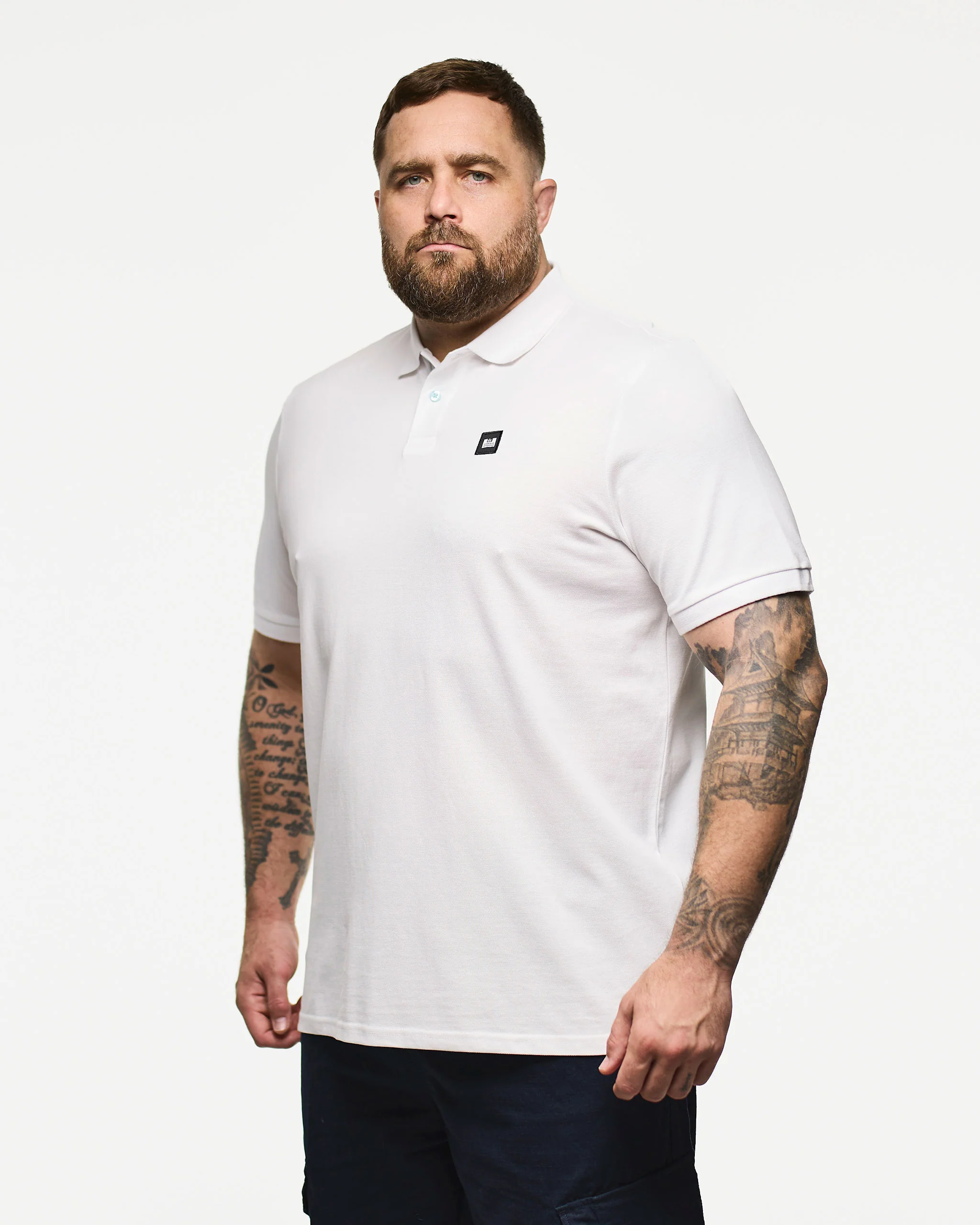 Plus Size - Caneiros Polo Shirt White - Image 3