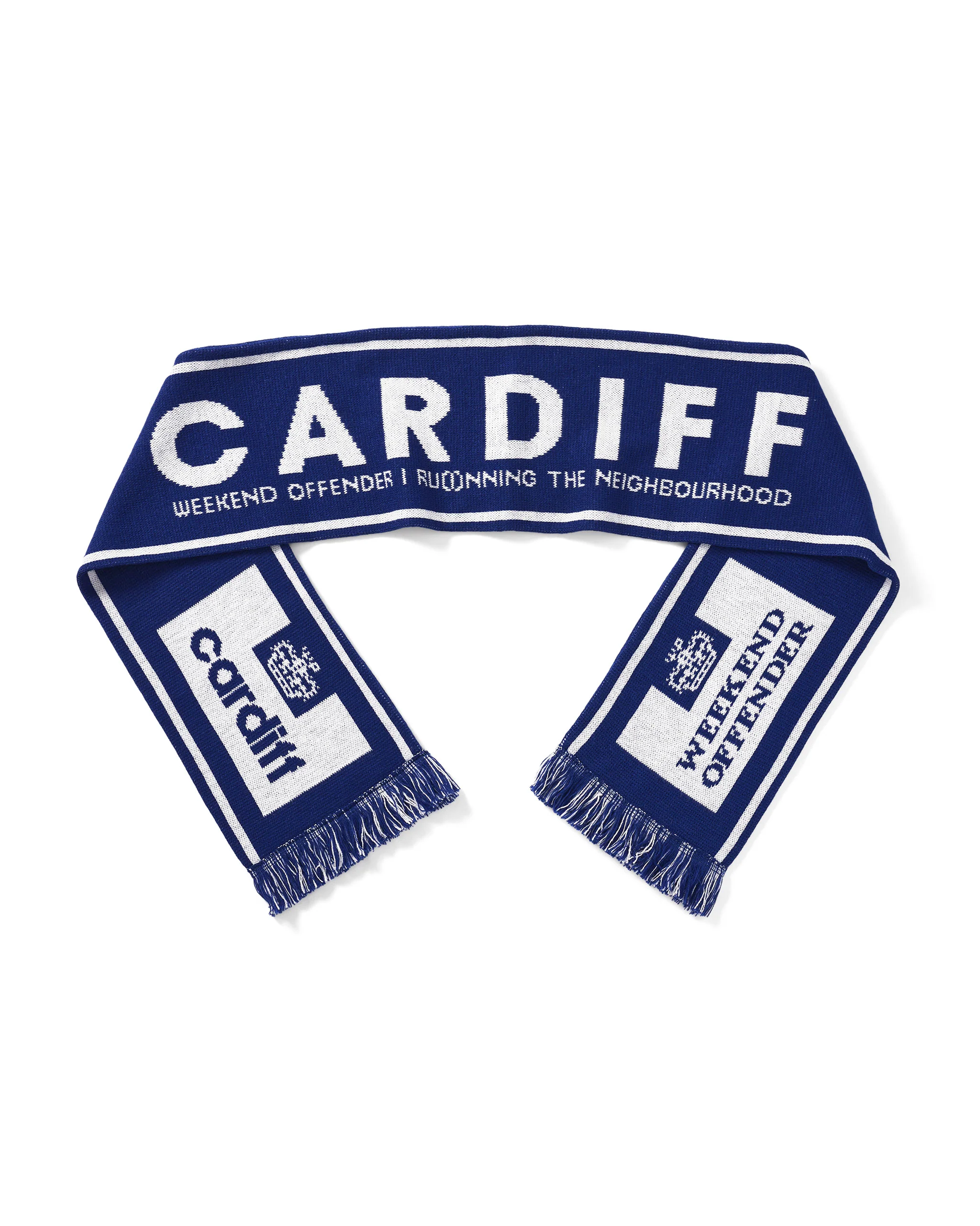 Cardiff Scarf Blue - Image 4