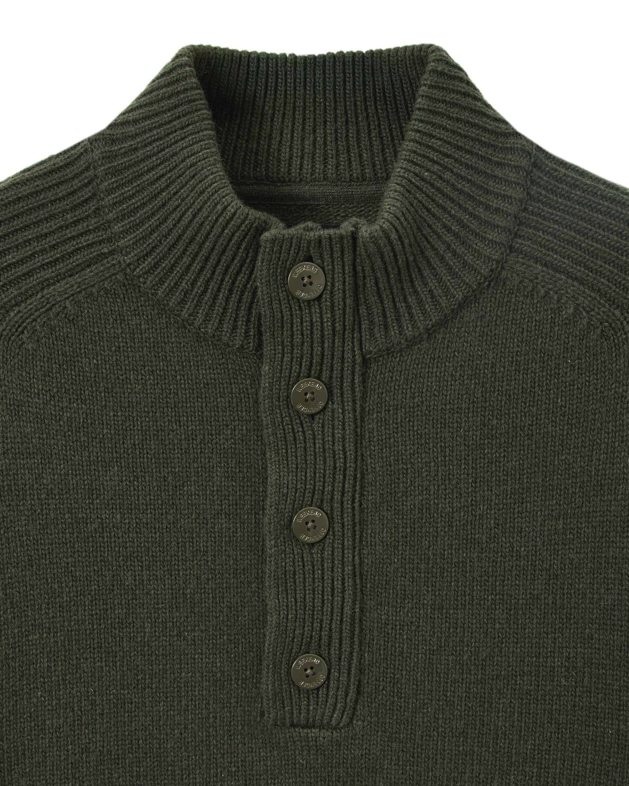 Castillos Wool Jumper Black Forest Green - Image 6