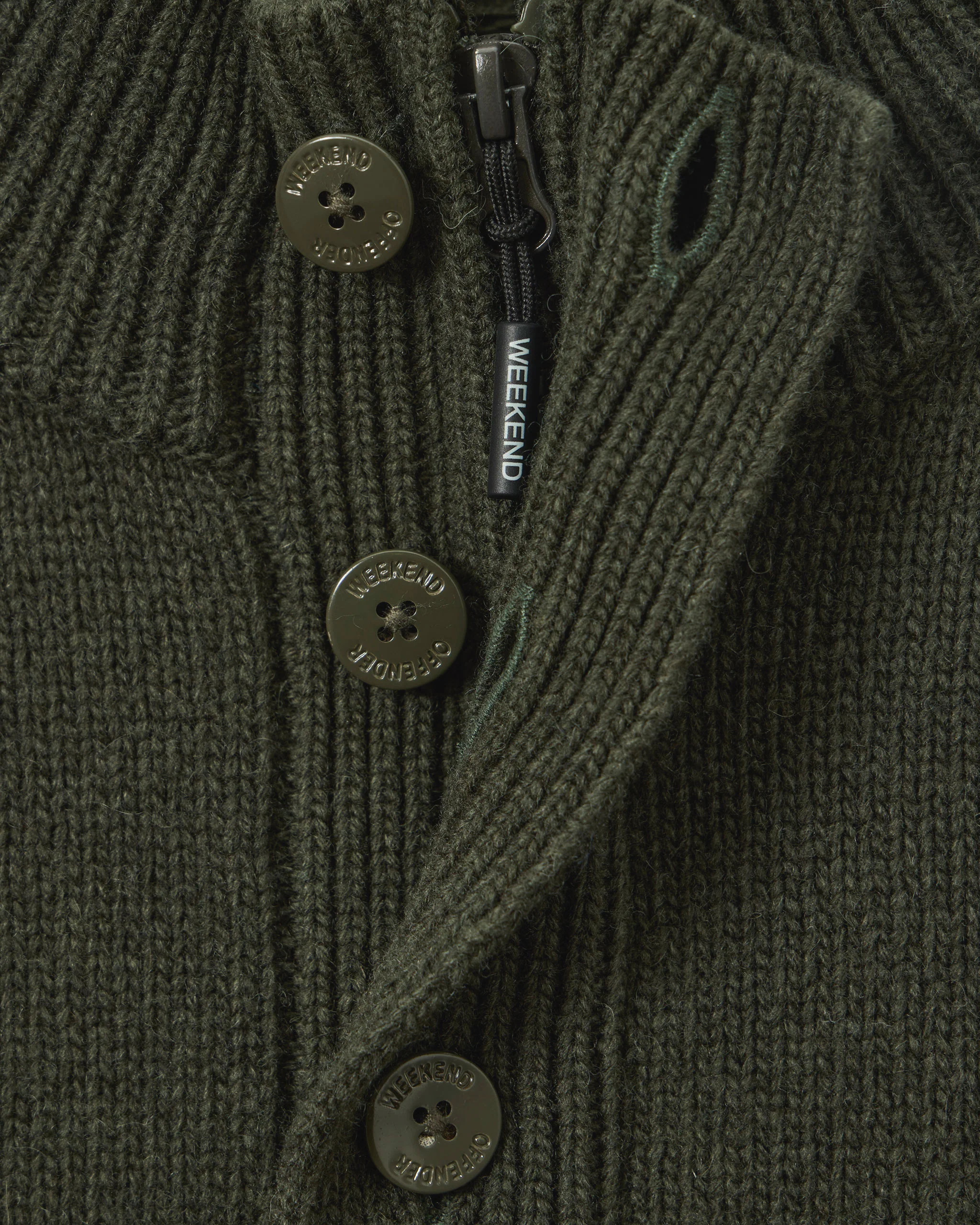 Castillos Wool Jumper Black Forest Green - Image 7