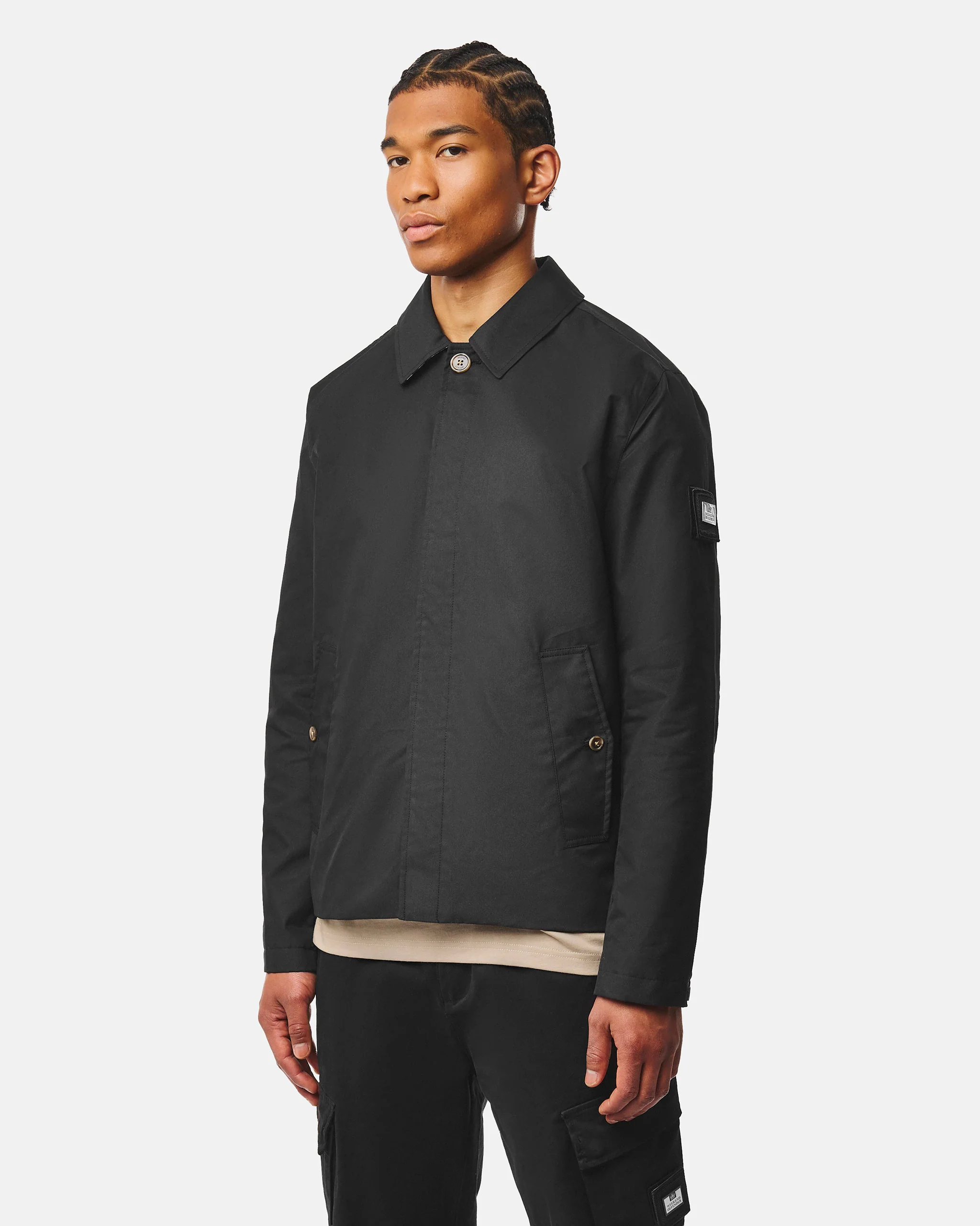 Castlereagh Harrington Jacket Black - Image 2