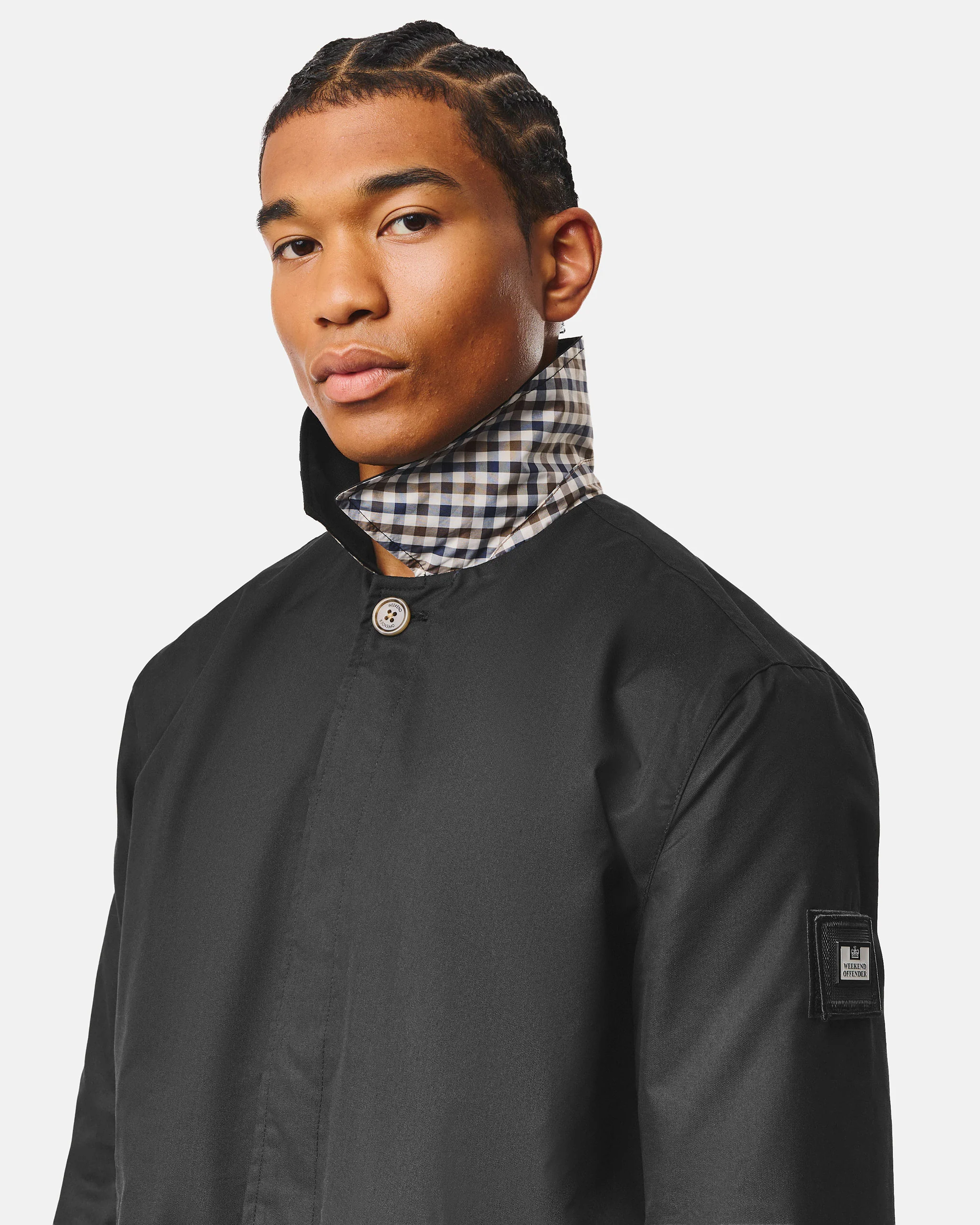Castlereagh Harrington Jacket Black - Image 3